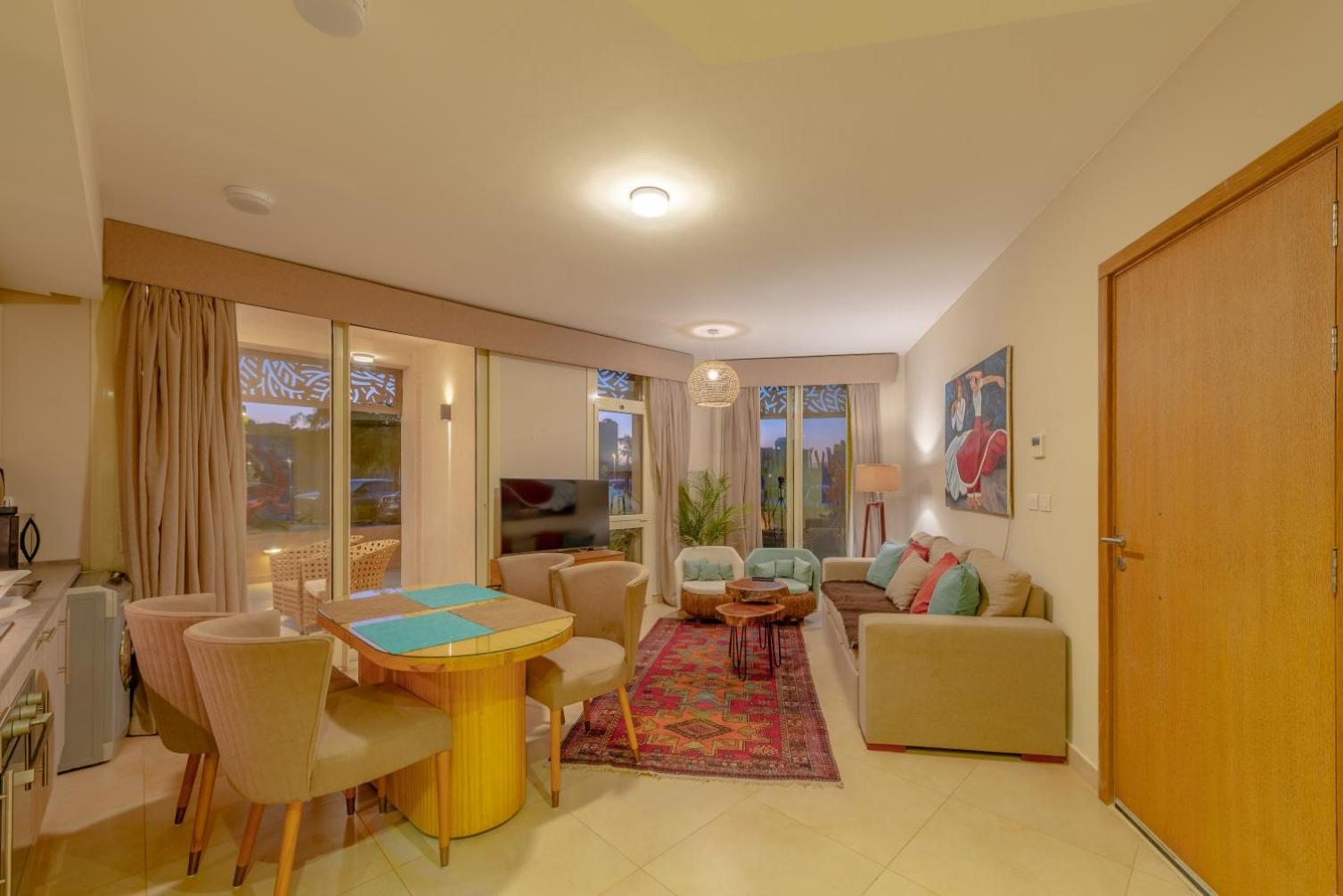 Fresh & Modern 1BR in El Gouna. Mangroovy Pool & Beach
