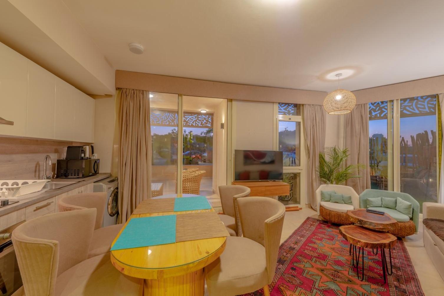 Fresh & Modern 1BR in El Gouna. Mangroovy Pool & Beach