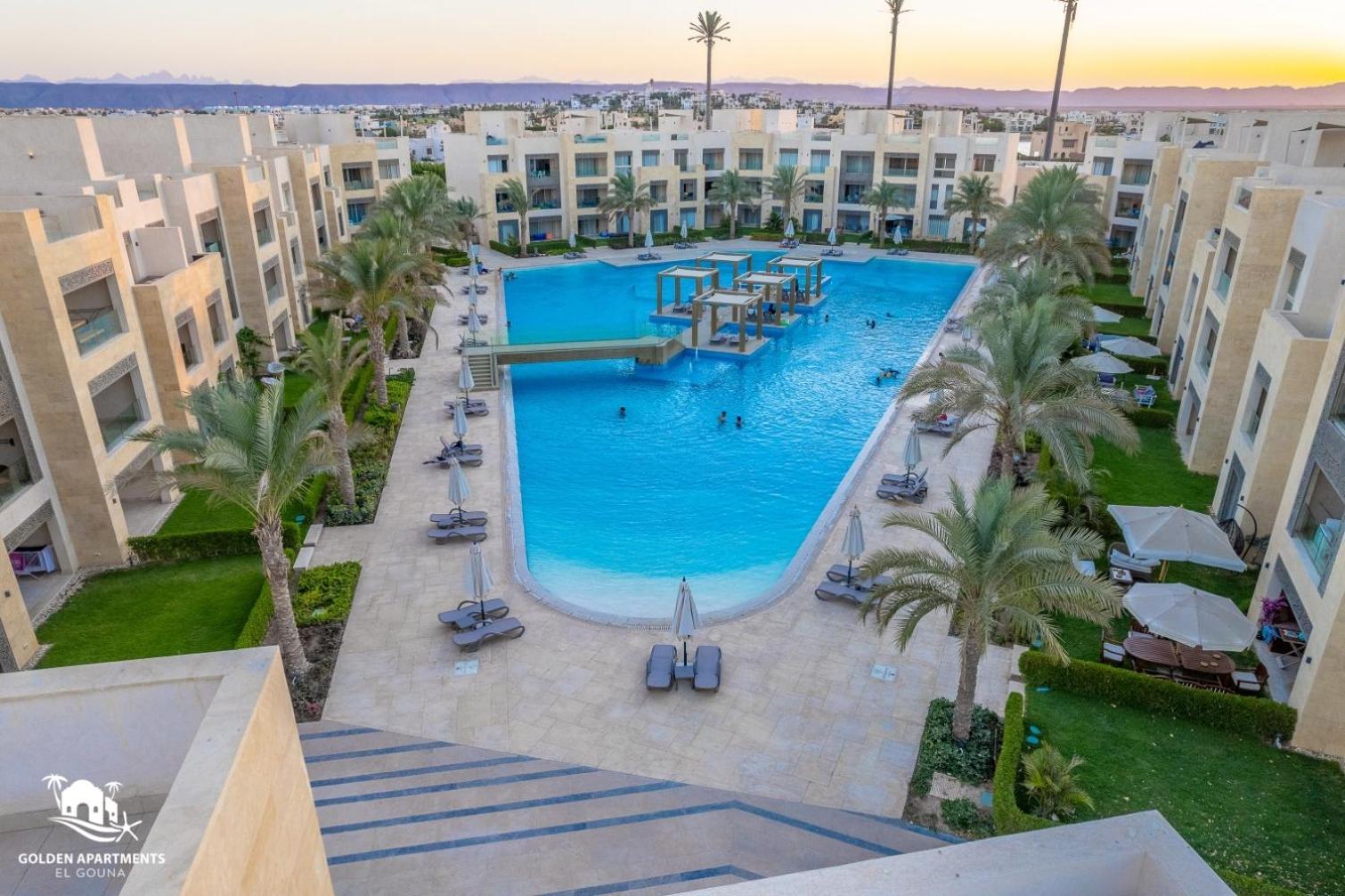 Fresh & Modern 1BR in El Gouna. Mangroovy Pool & Beach