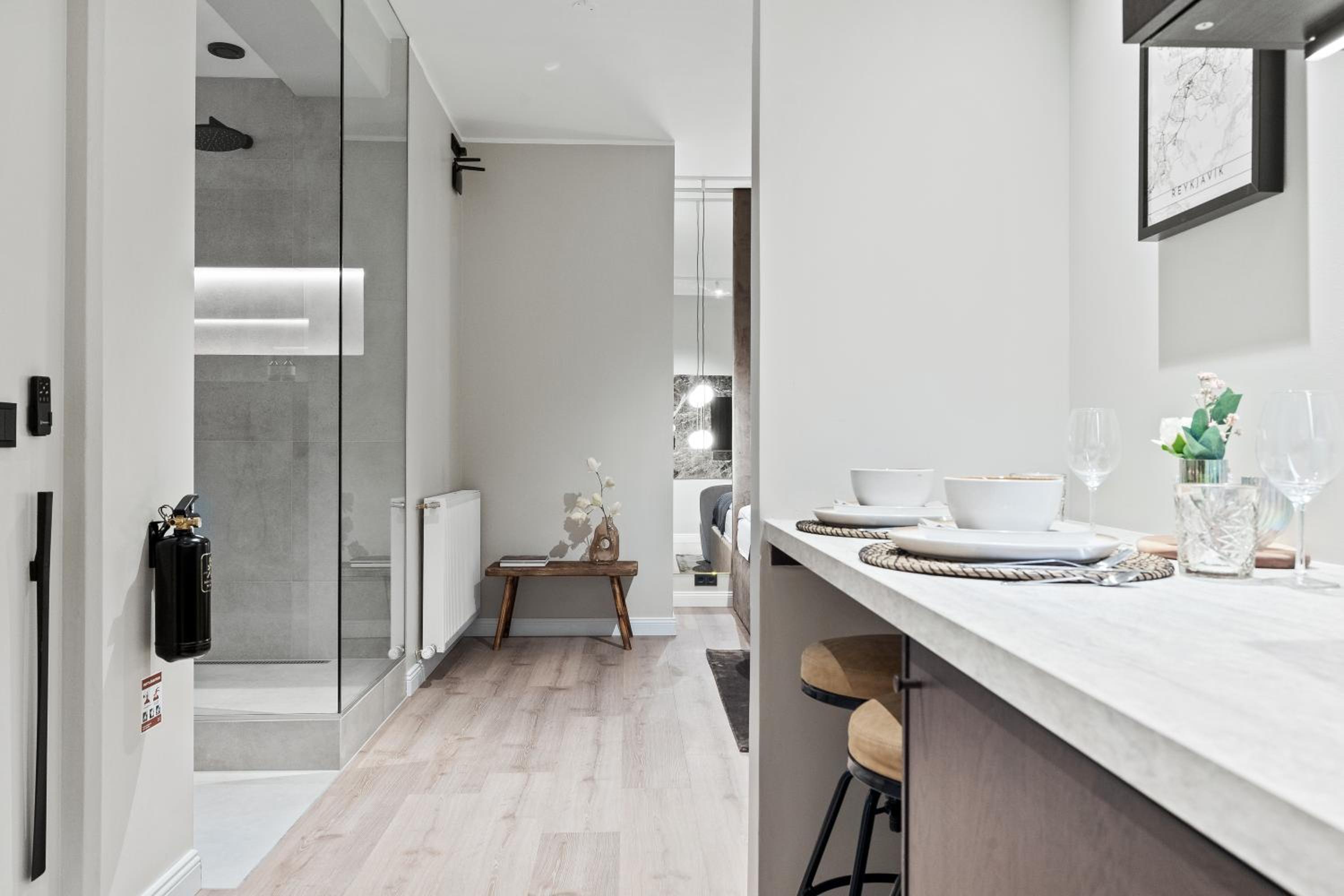 Luxury studio suite in Reykjavik view 3