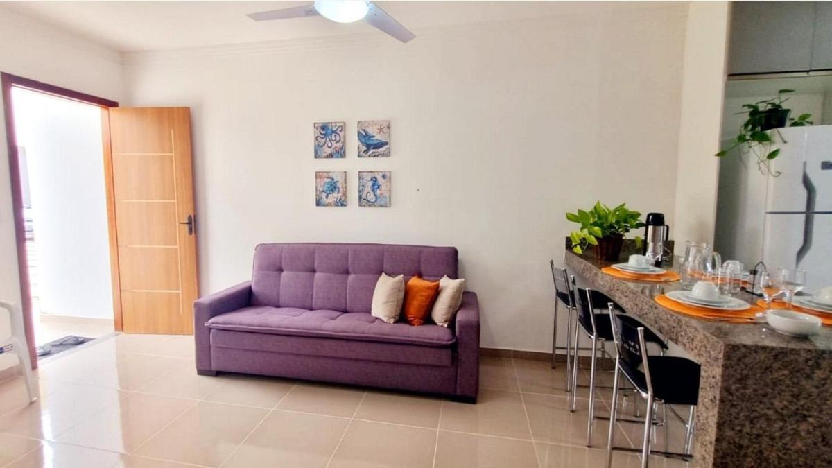 Apartamento em condomínio com 2 quartos para 6 pessoas
