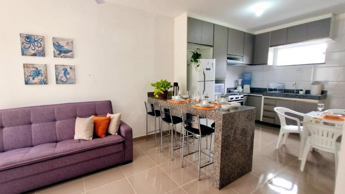 Apartamento em condomínio com 2 quartos para 6 pessoas