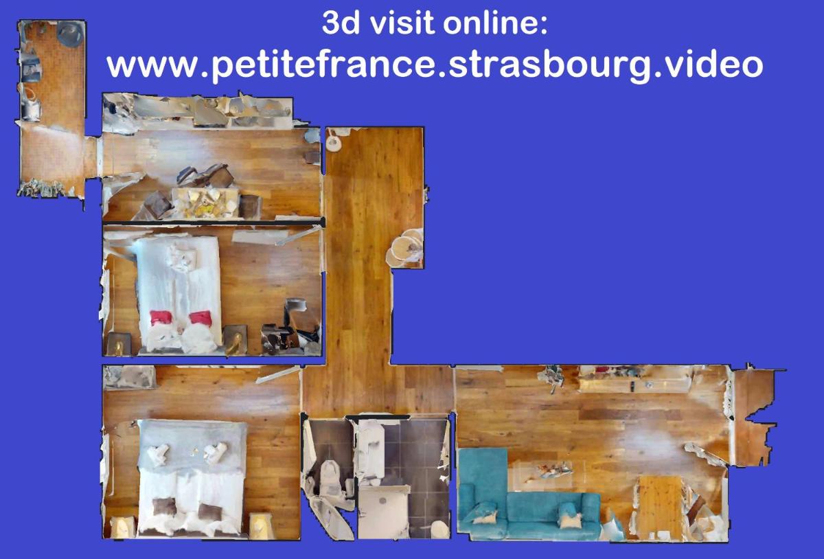 Petite France with 1 free parking view 4