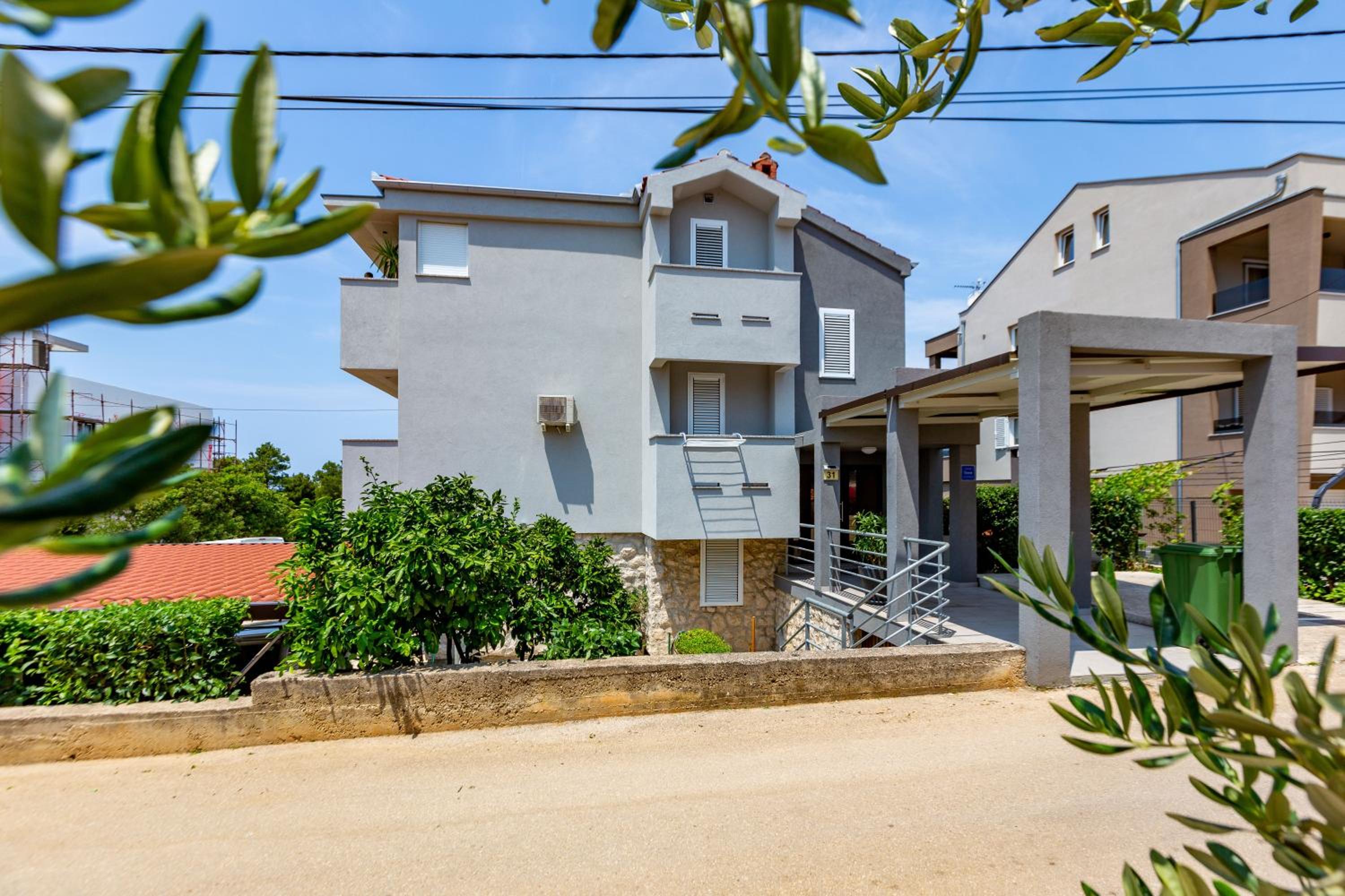 Katina apartment with private pool view 2