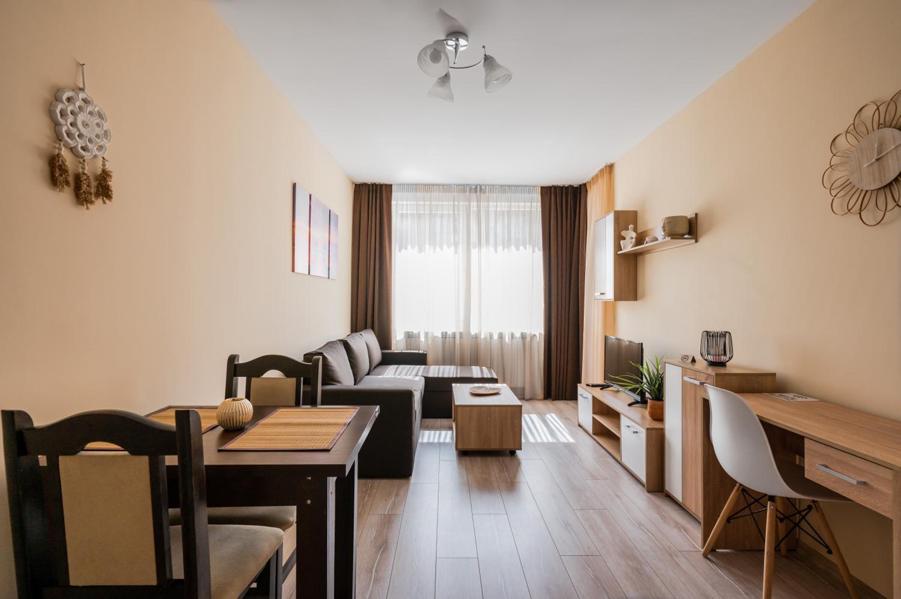 Private Apartment with Balcony in Sofia Center