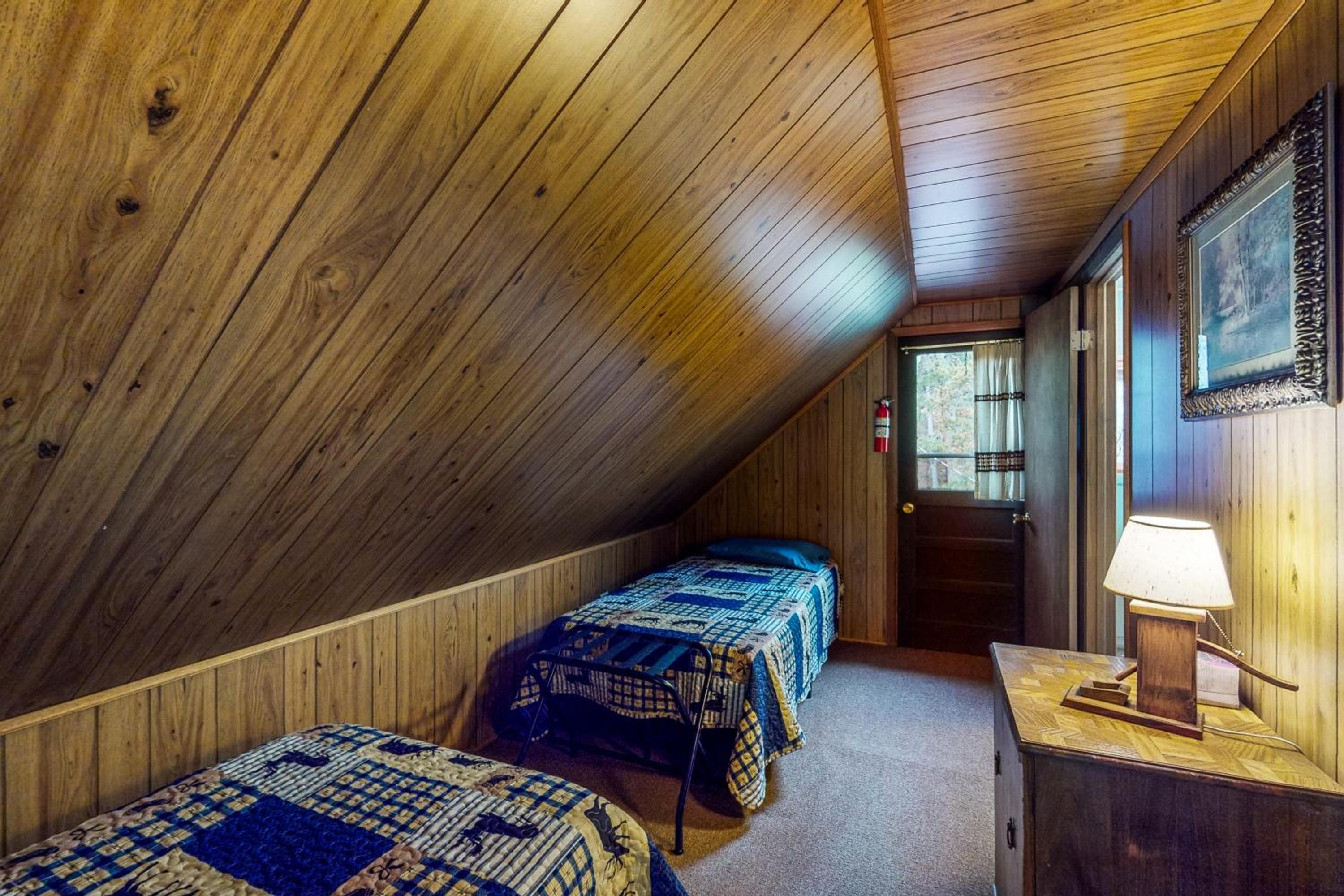 Deck and Mtn Views! Family A-Frame Cabin in Bailey