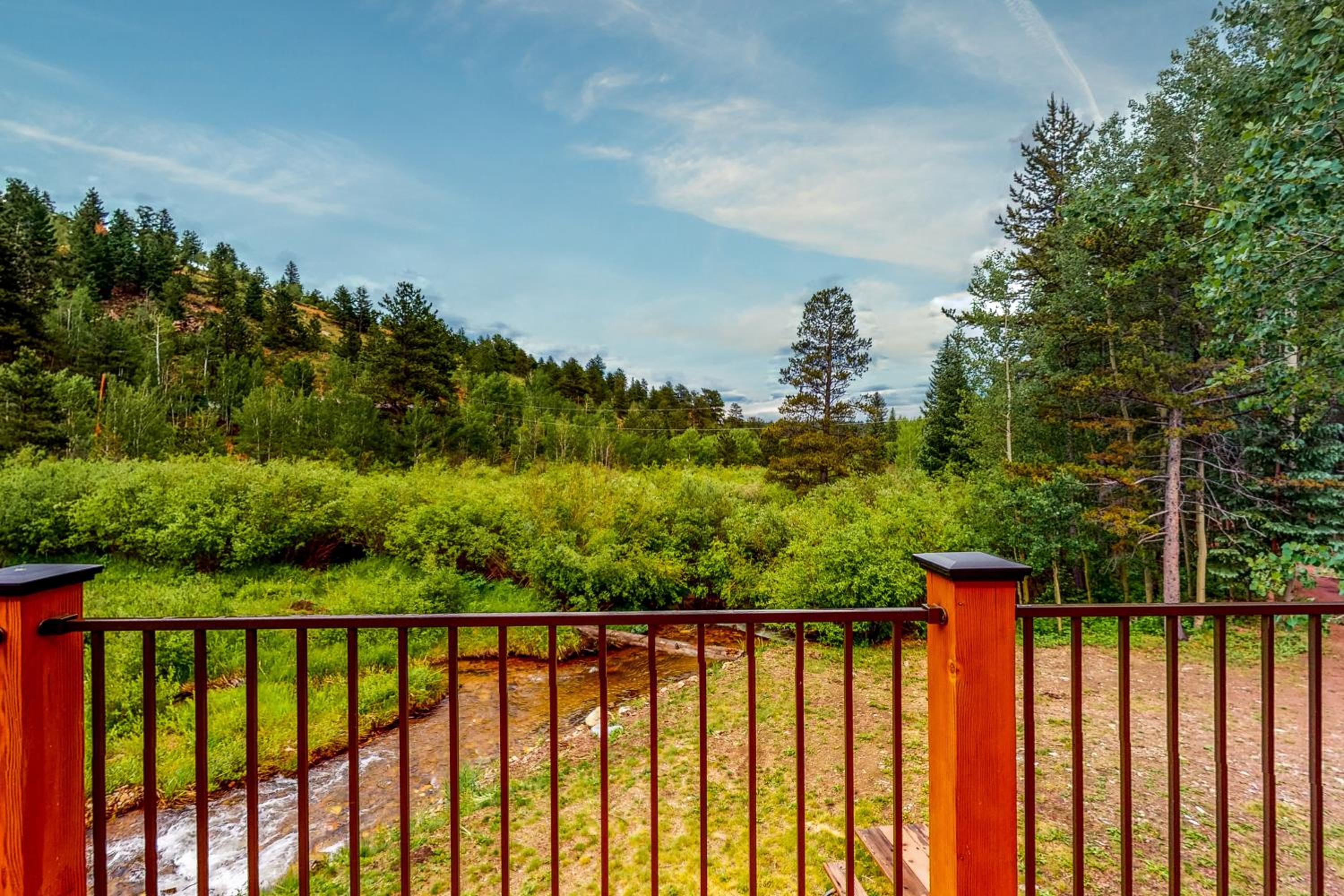 Deck and Mtn Views! Family A-Frame Cabin in Bailey
