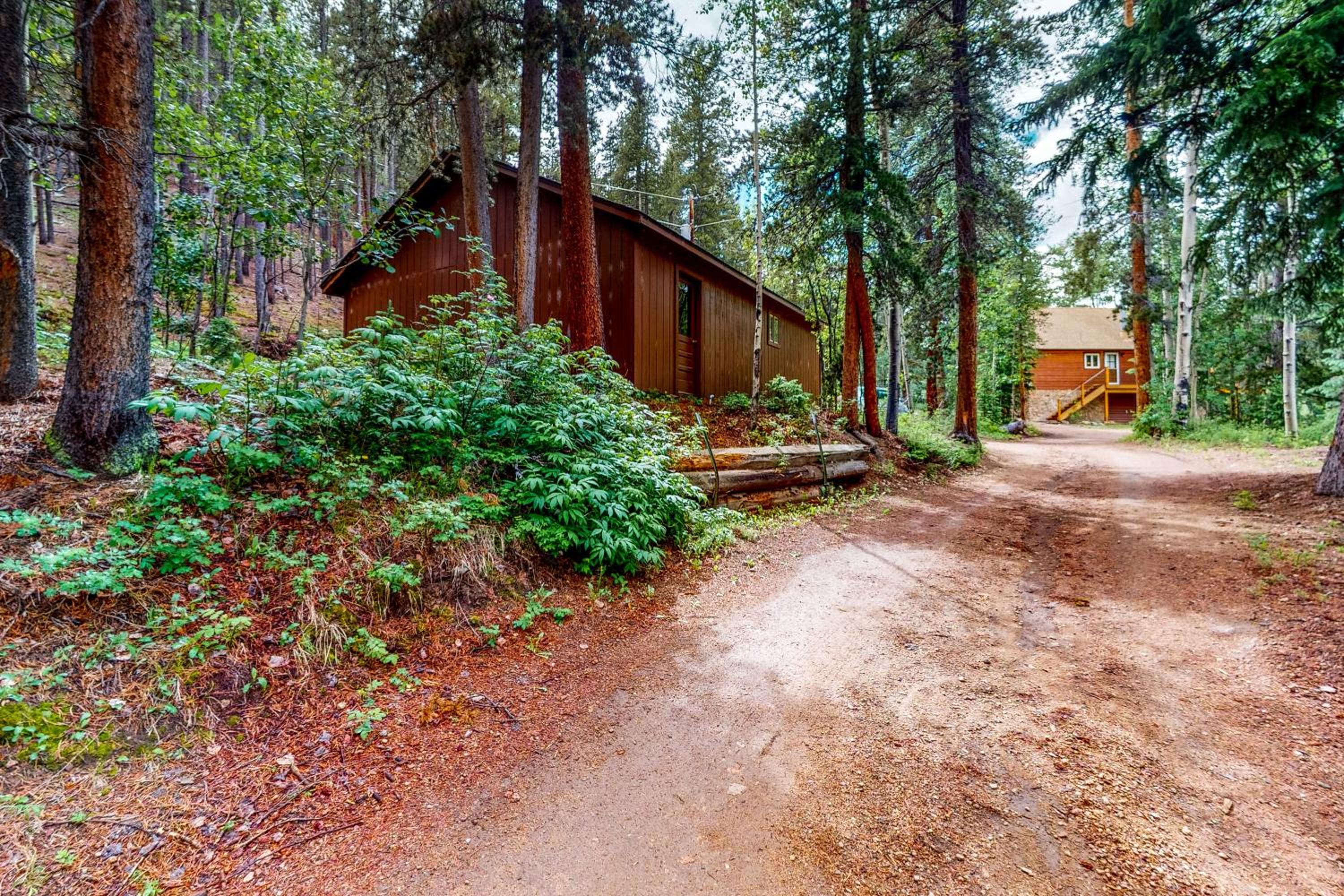 Deck and Mtn Views! Family A-Frame Cabin in Bailey