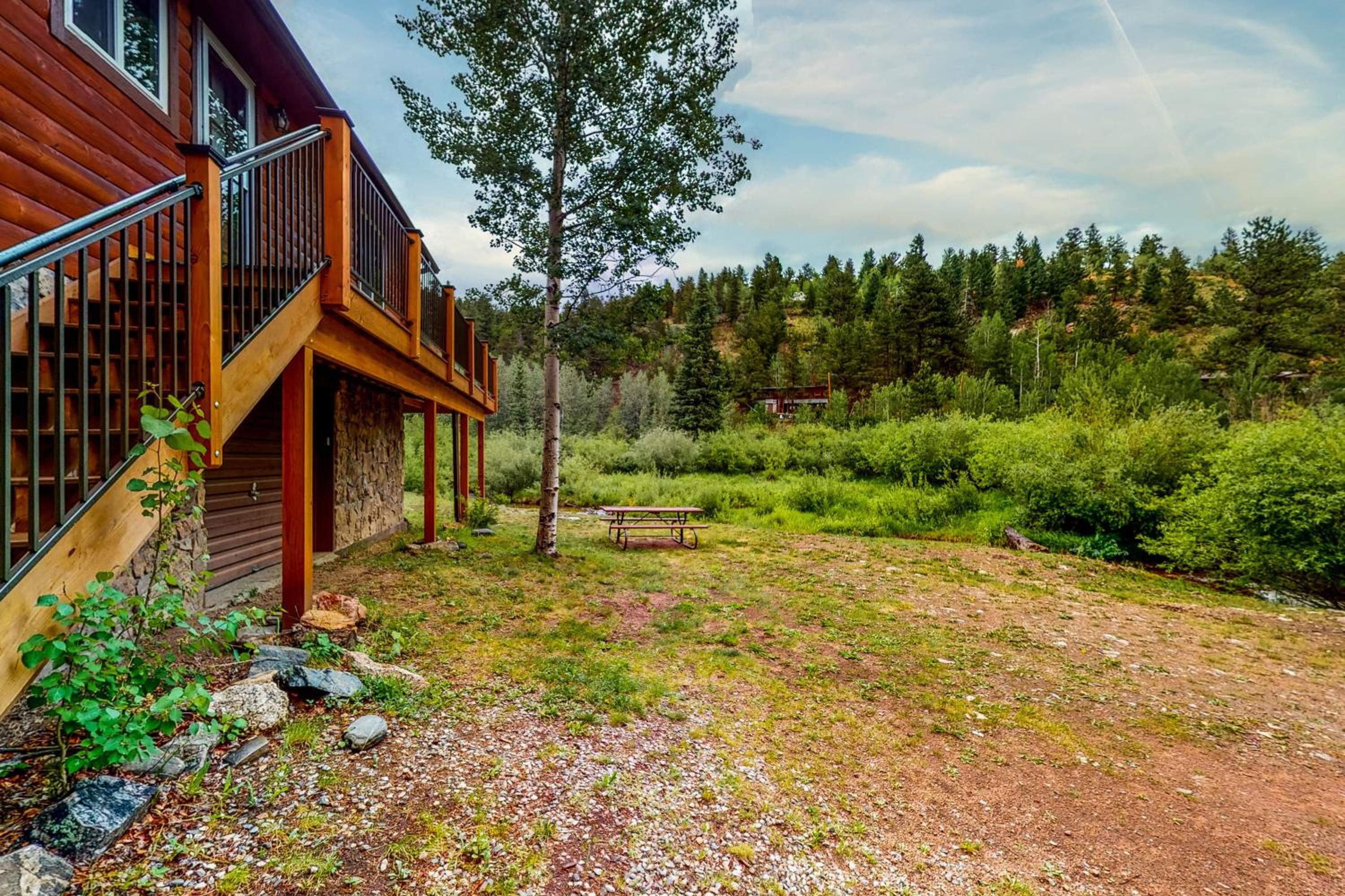 Deck and Mtn Views! Family A-Frame Cabin in Bailey