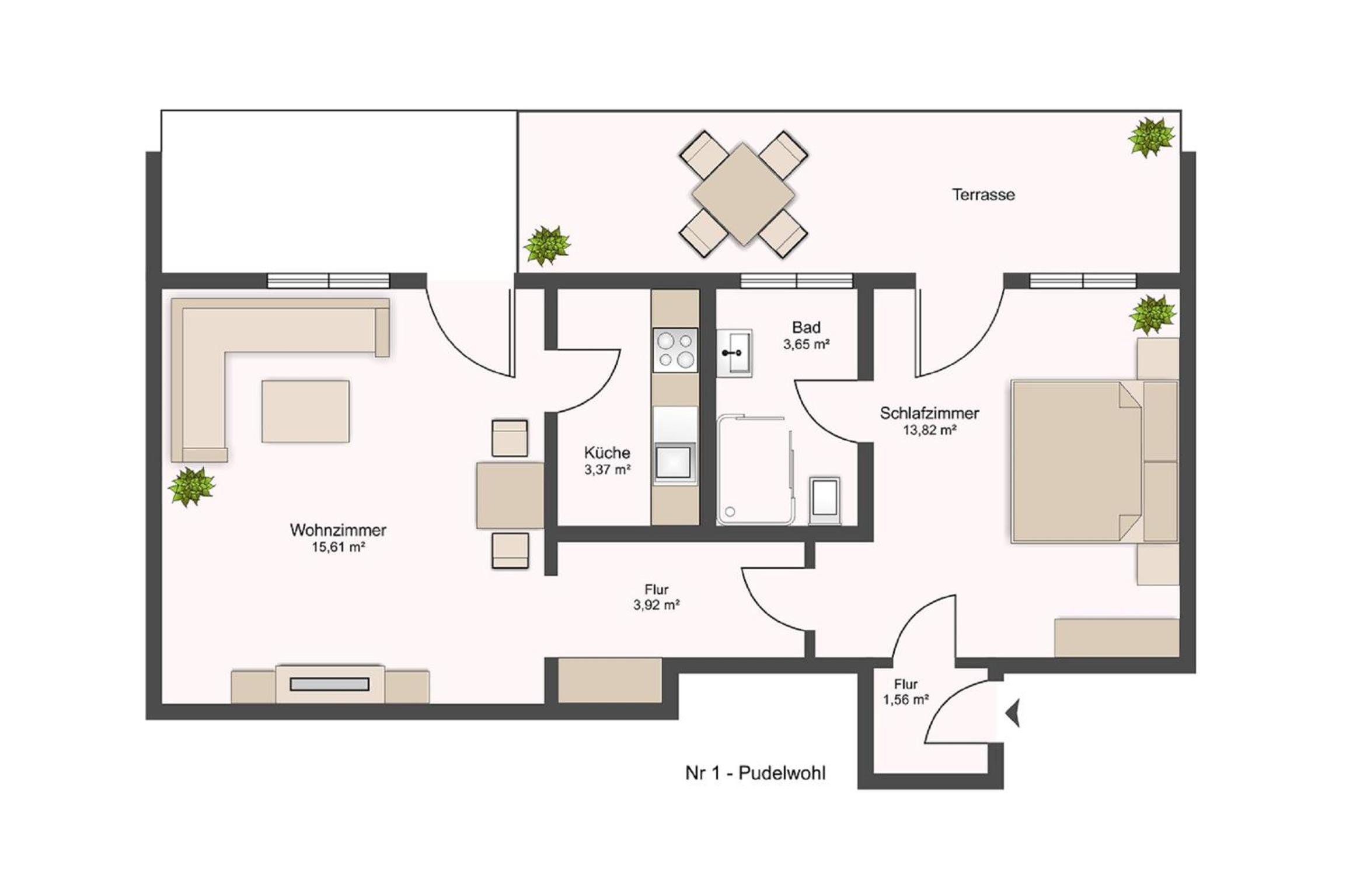 Ferienwohnung Immerschön
