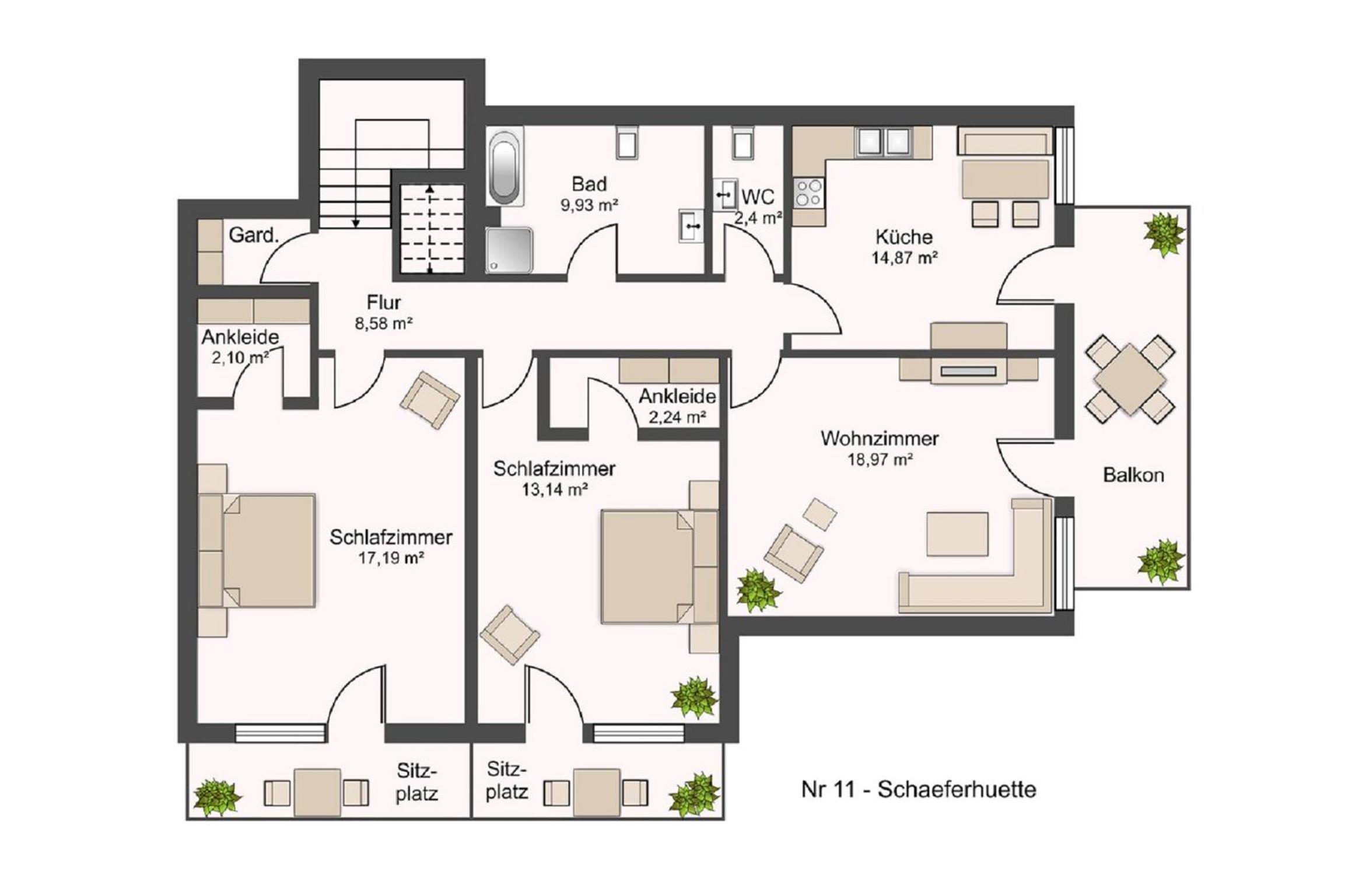 Ferienwohnung Immerschön