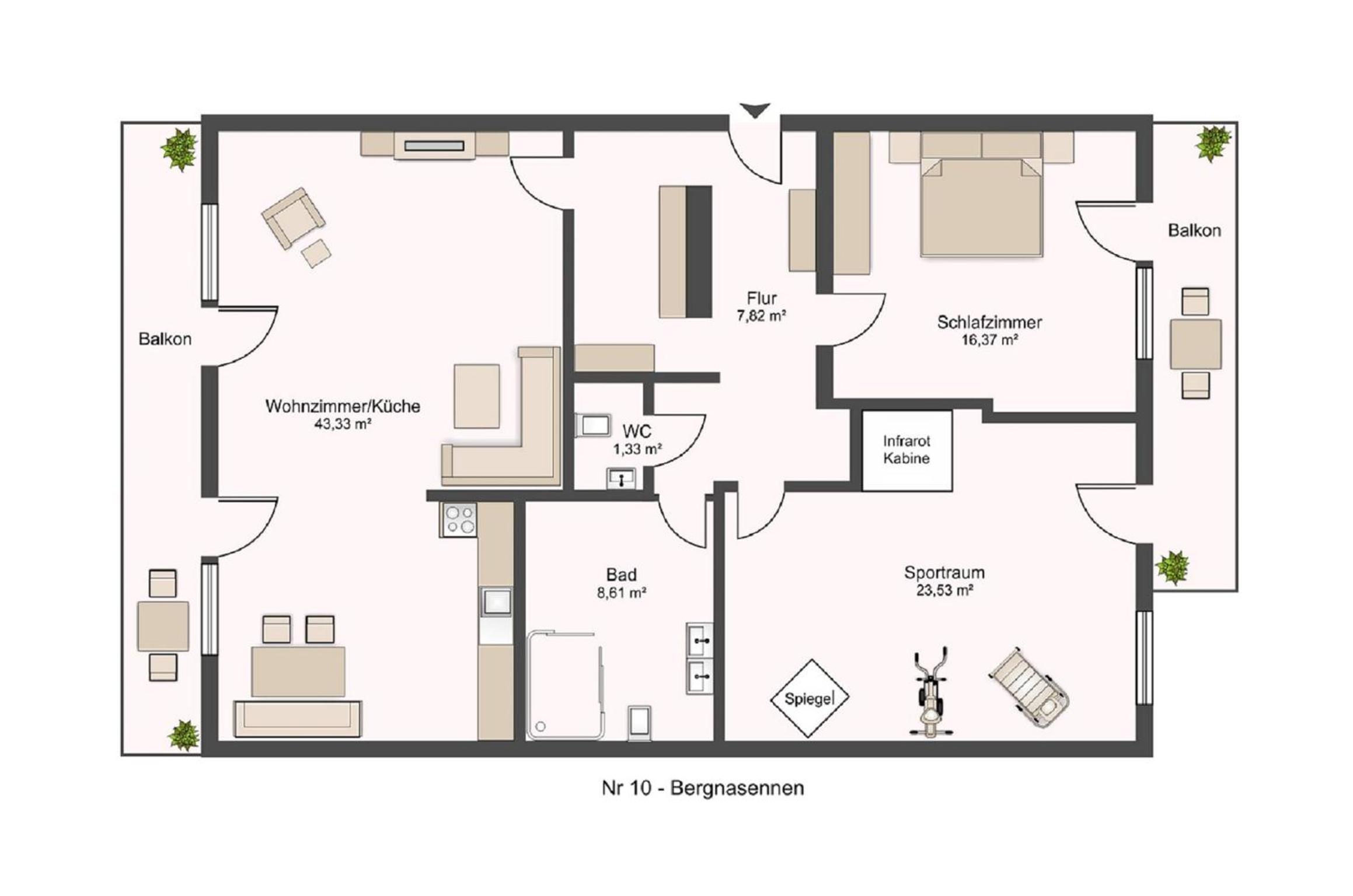 Ferienwohnung Immerschön
