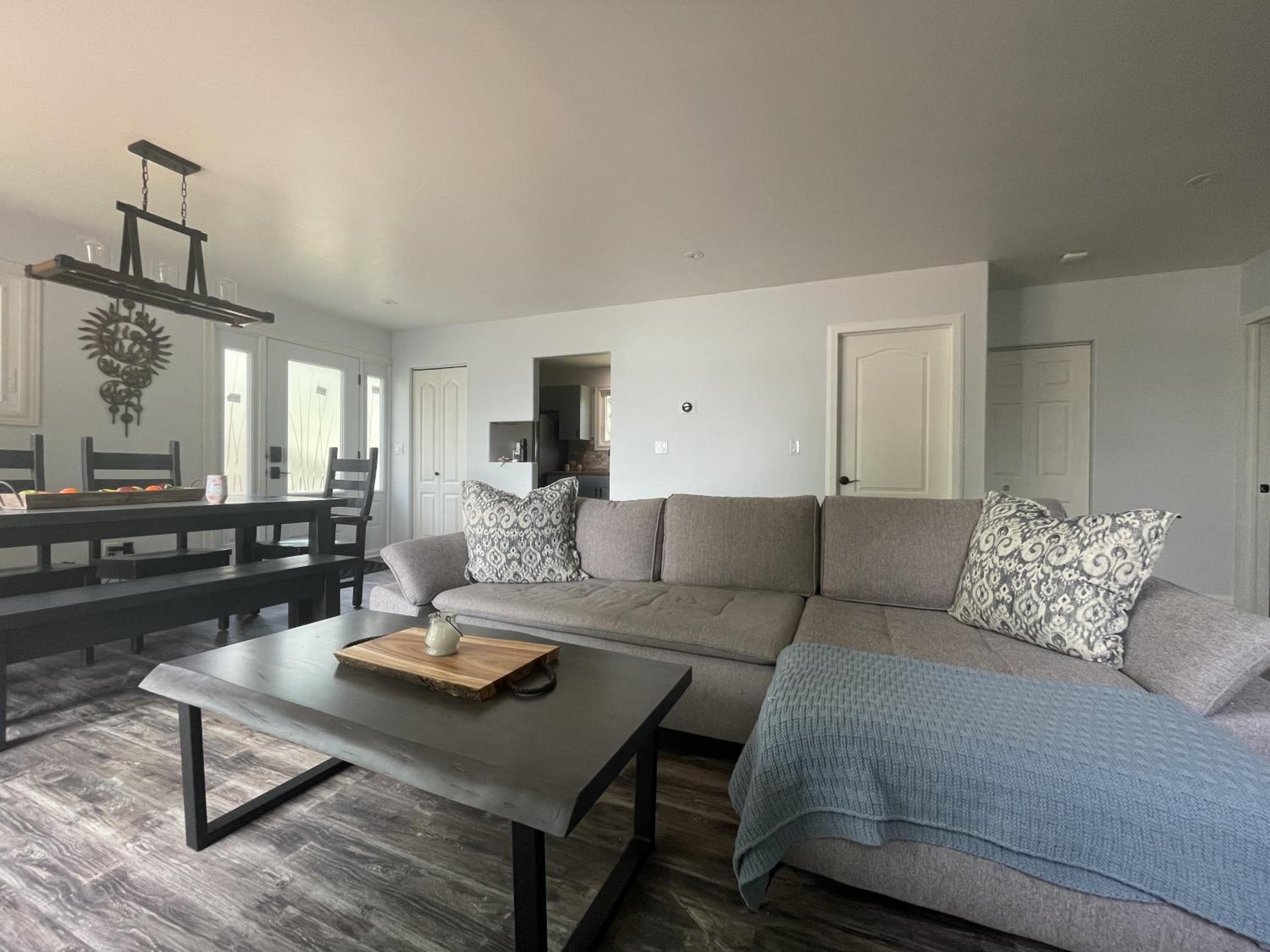 Modern, Sunset Waterfront Cottage with EV Charger