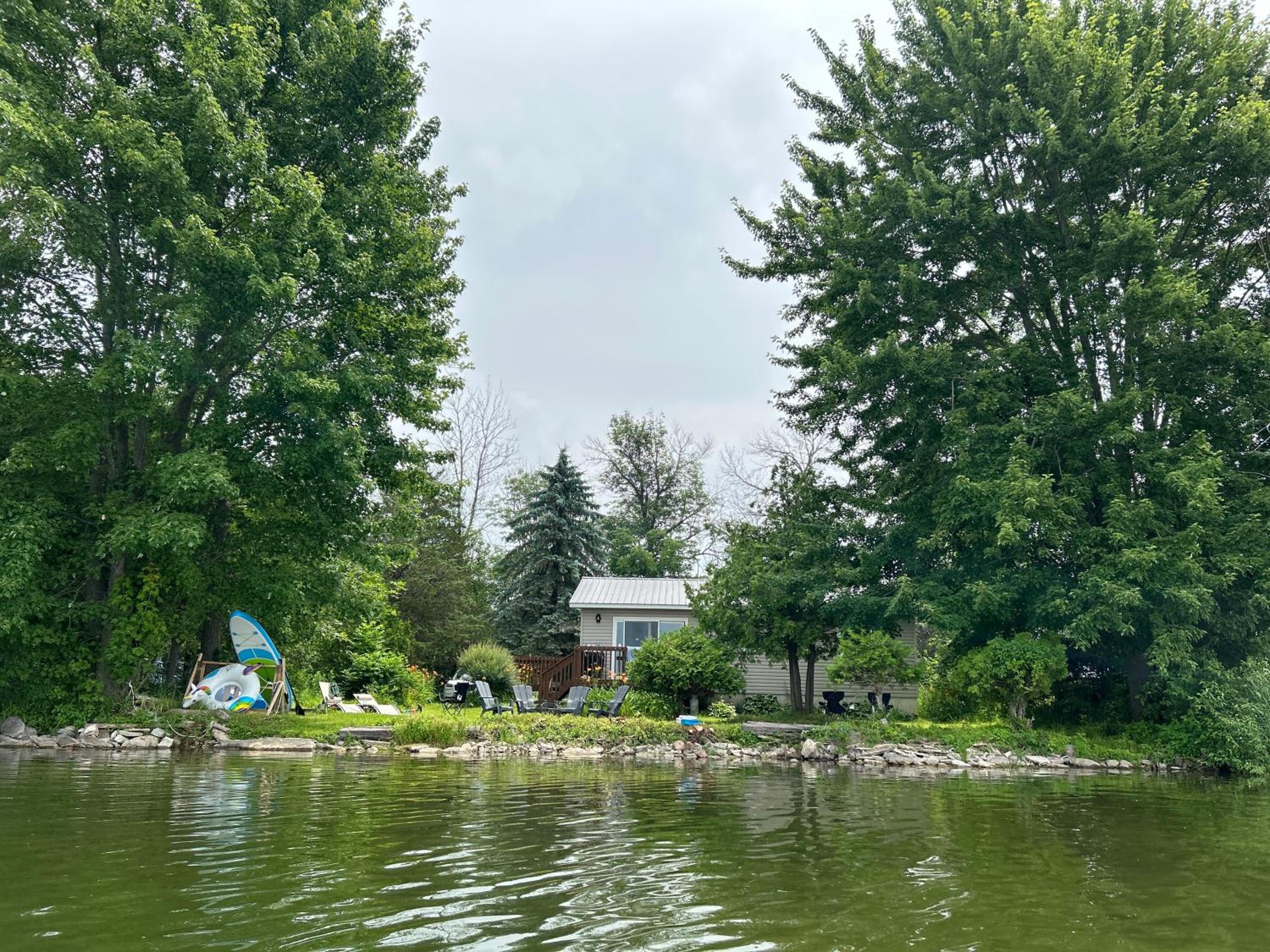 Modern, Sunset Waterfront Cottage with EV Charger