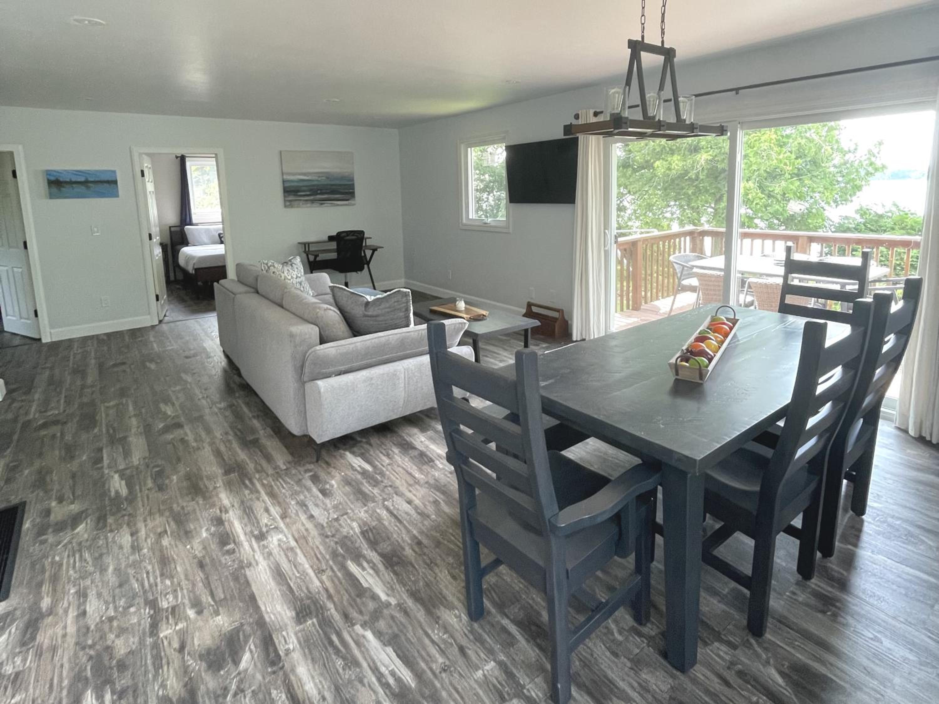 Modern, Sunset Waterfront Cottage with EV Charger