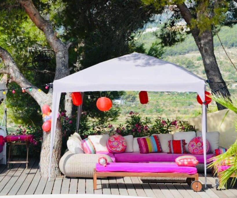 Luxe privé villa met zeezicht