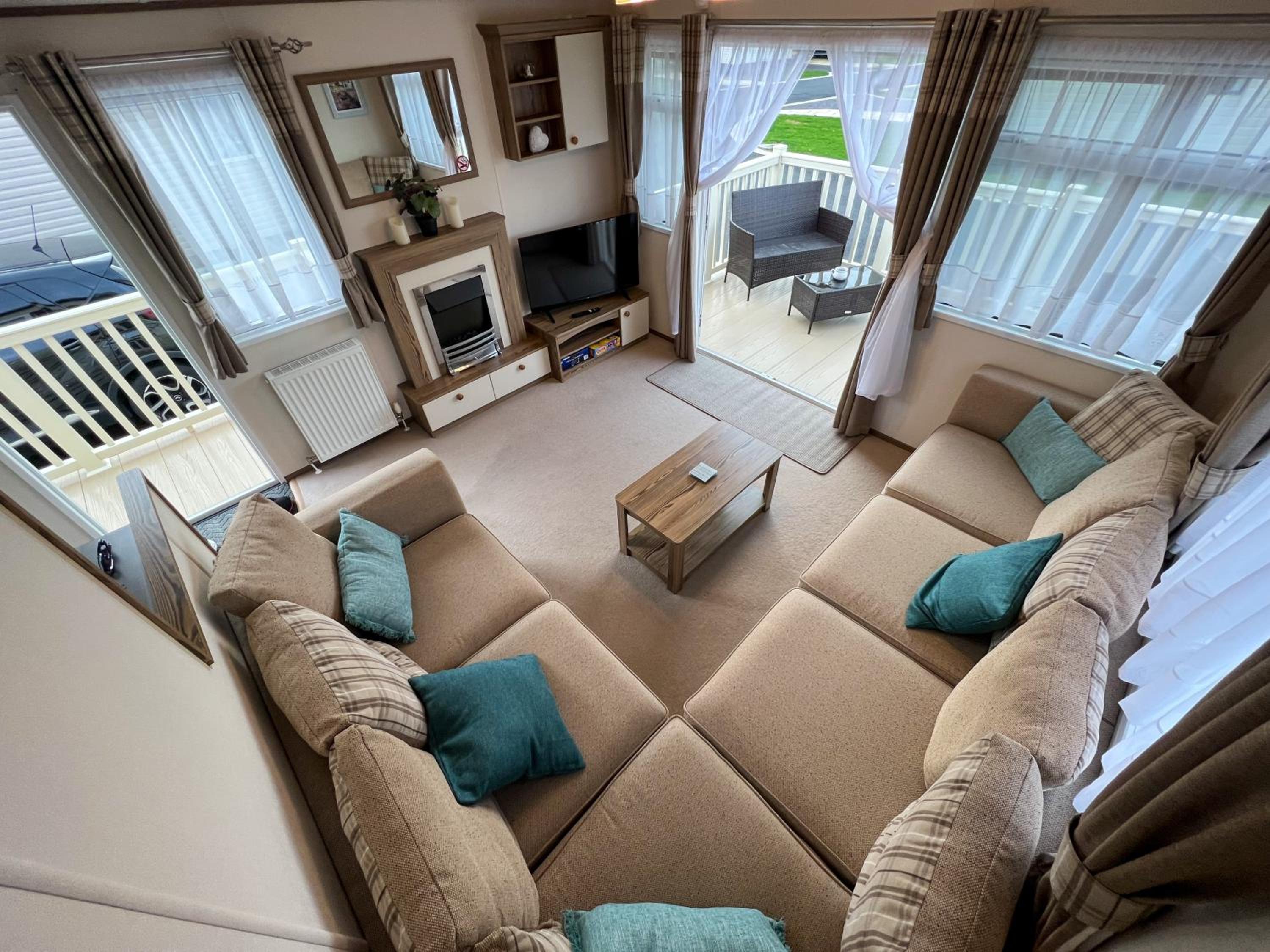 Althea Holiday Caravan, West Sands view 3