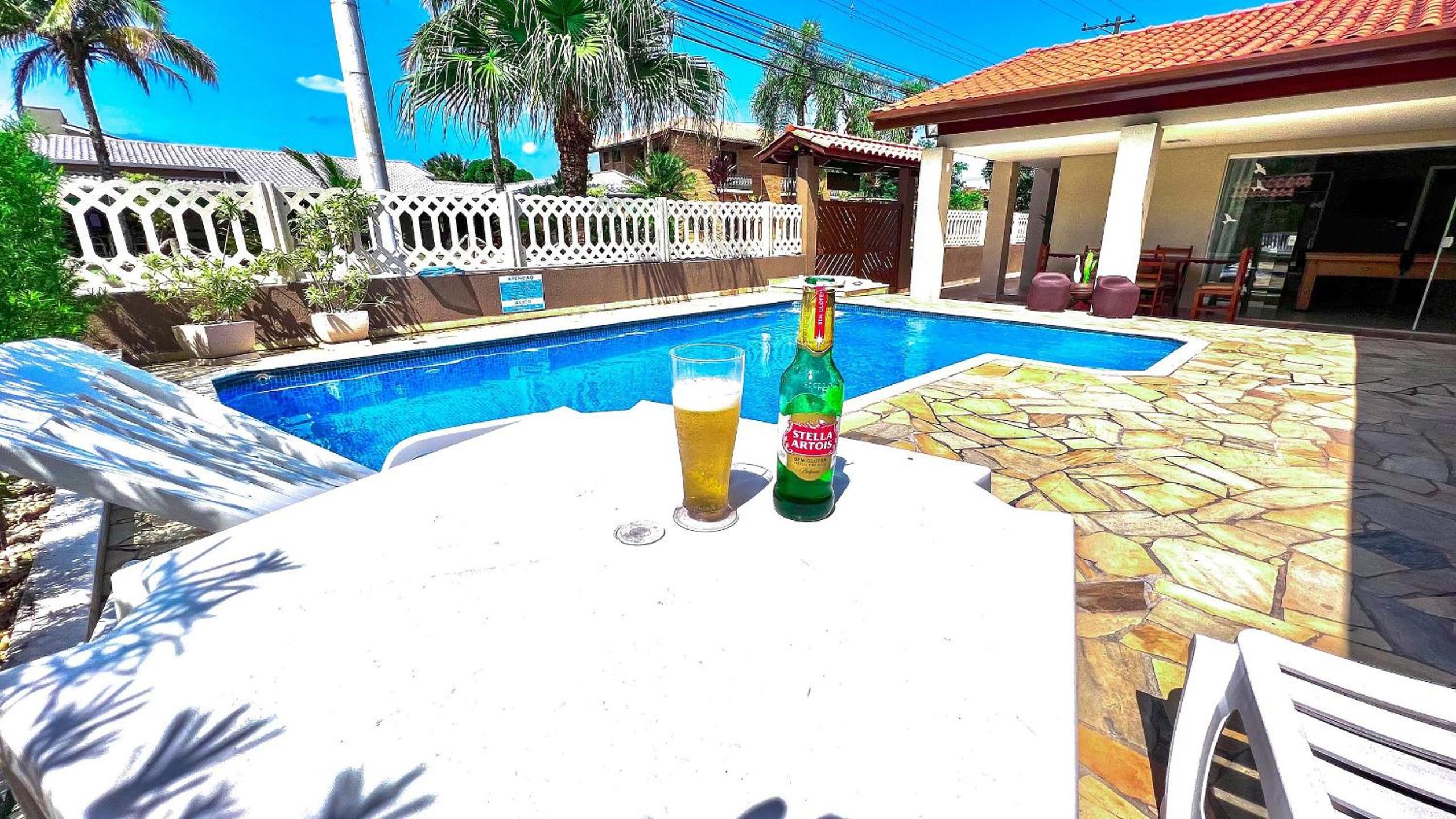 Praia/Piscina com hidro /Pebolim/Sinuca e Wi-Fi