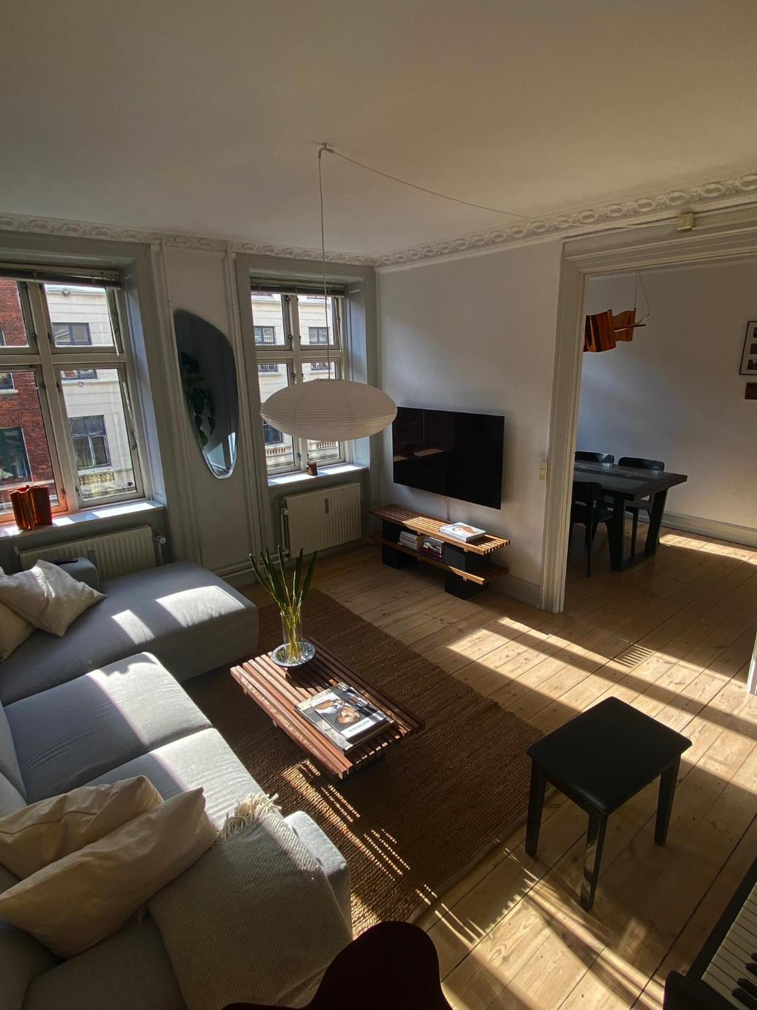 Lejlighed indre København tæt ved Hovedbanegården.