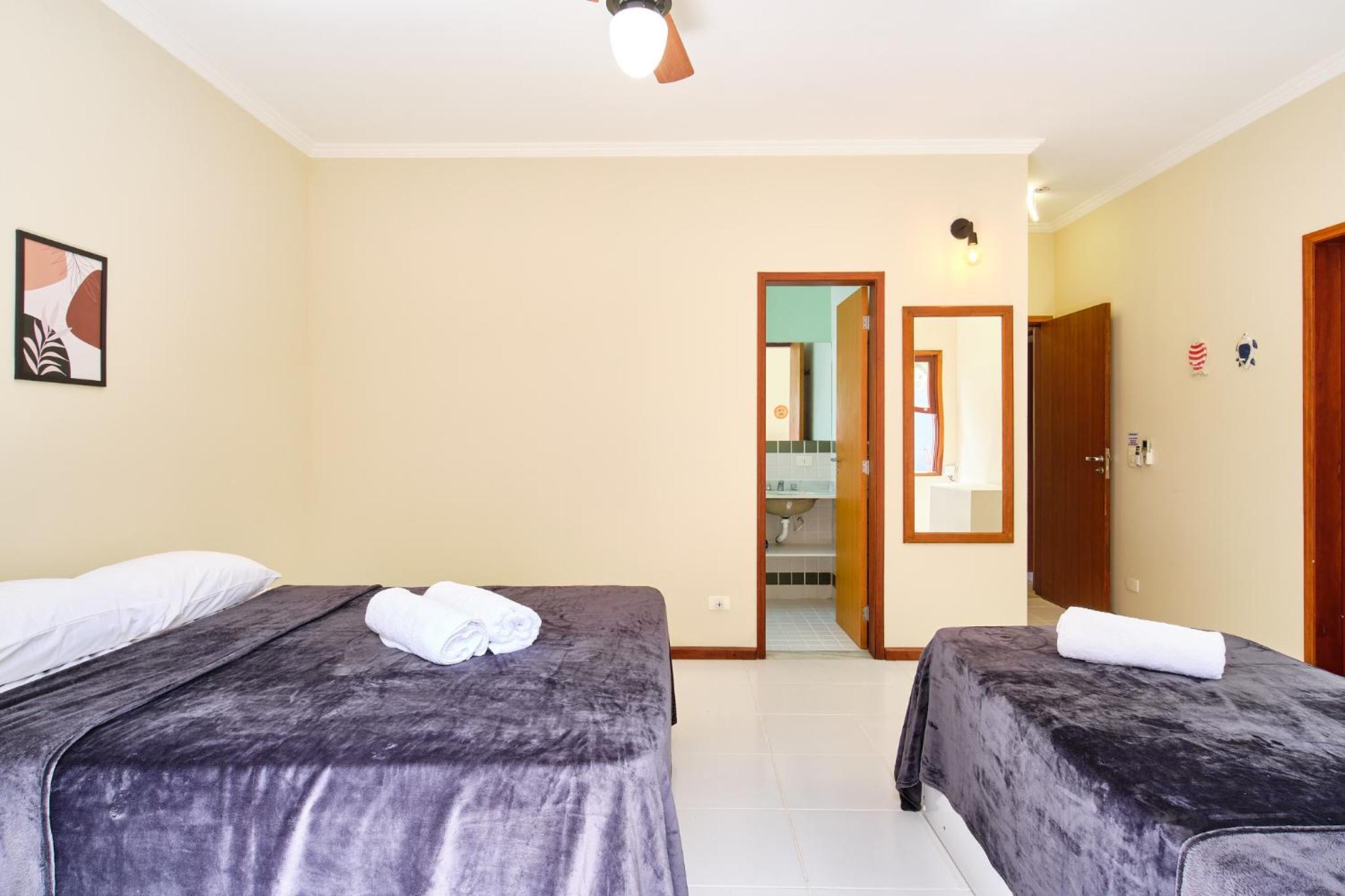 Casa Caminho da Praia 3 quartos com ar no Cabore