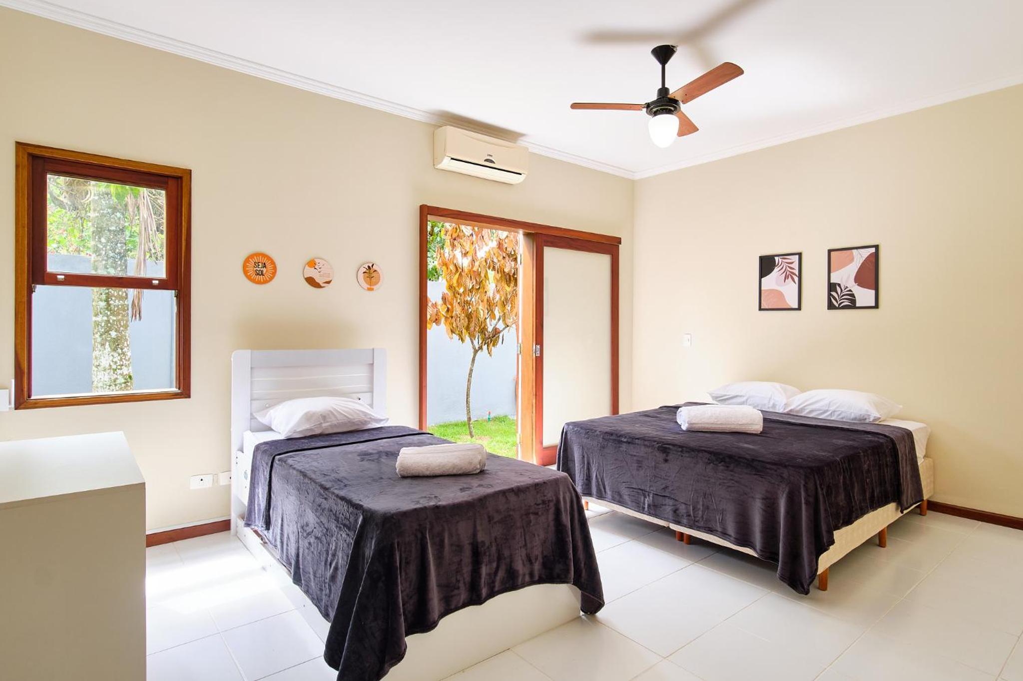 Casa Caminho da Praia 3 quartos com ar no Cabore