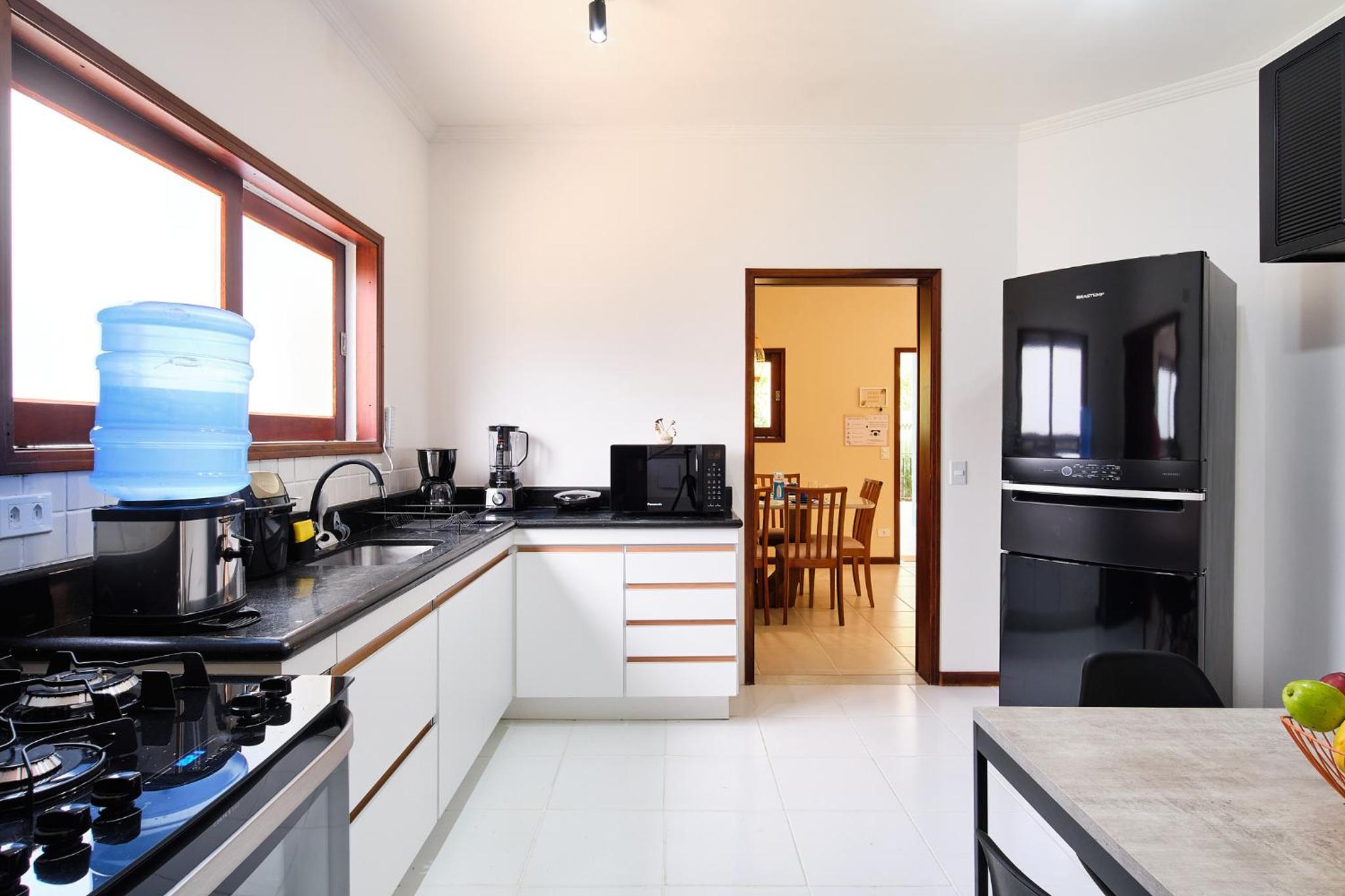 Casa Caminho da Praia 3 quartos com ar no Cabore