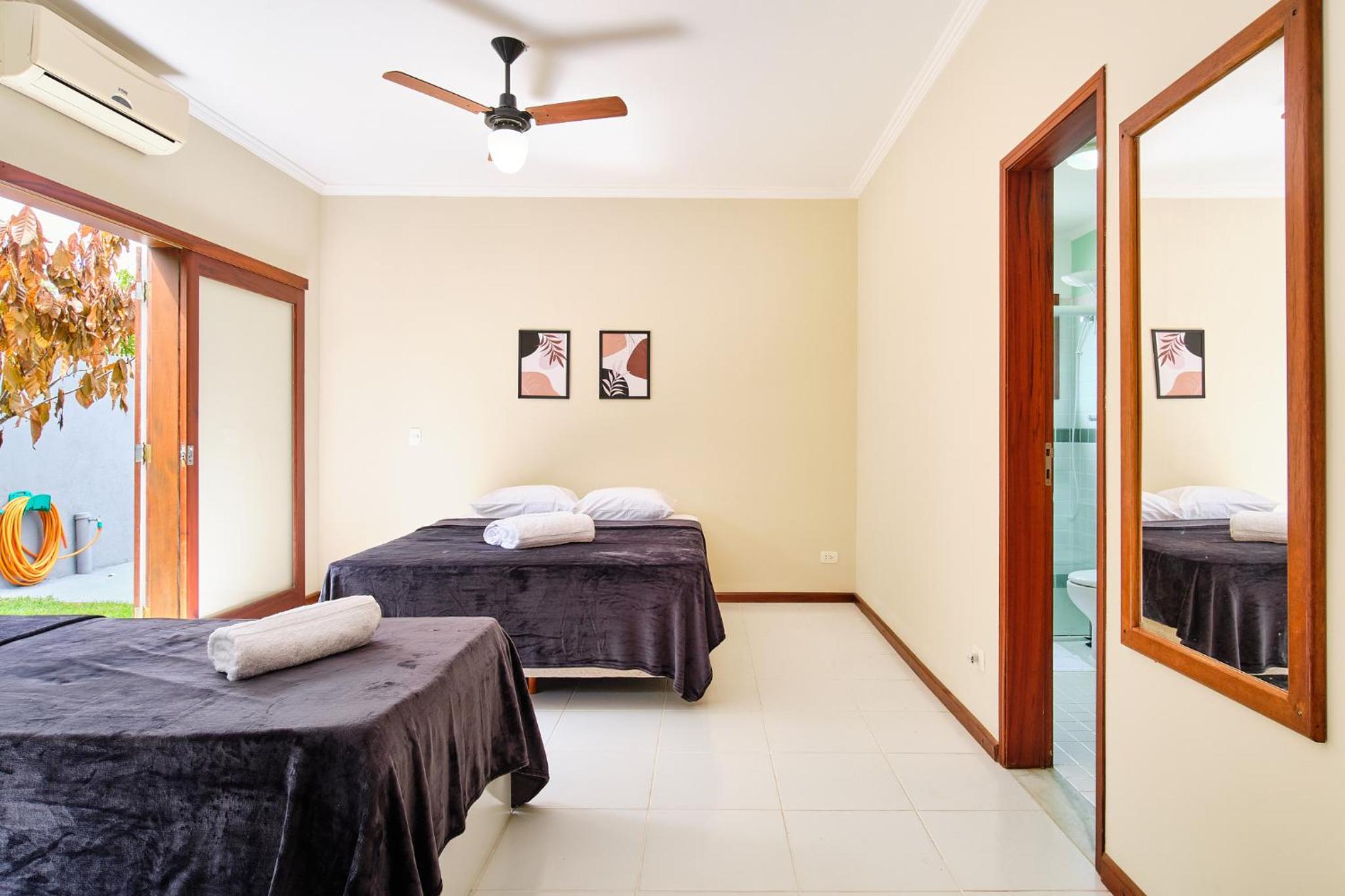 Casa Caminho da Praia 3 quartos com ar no Cabore