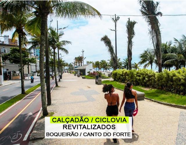 AP aconchegante a 200 metros do mar em canto do forte....