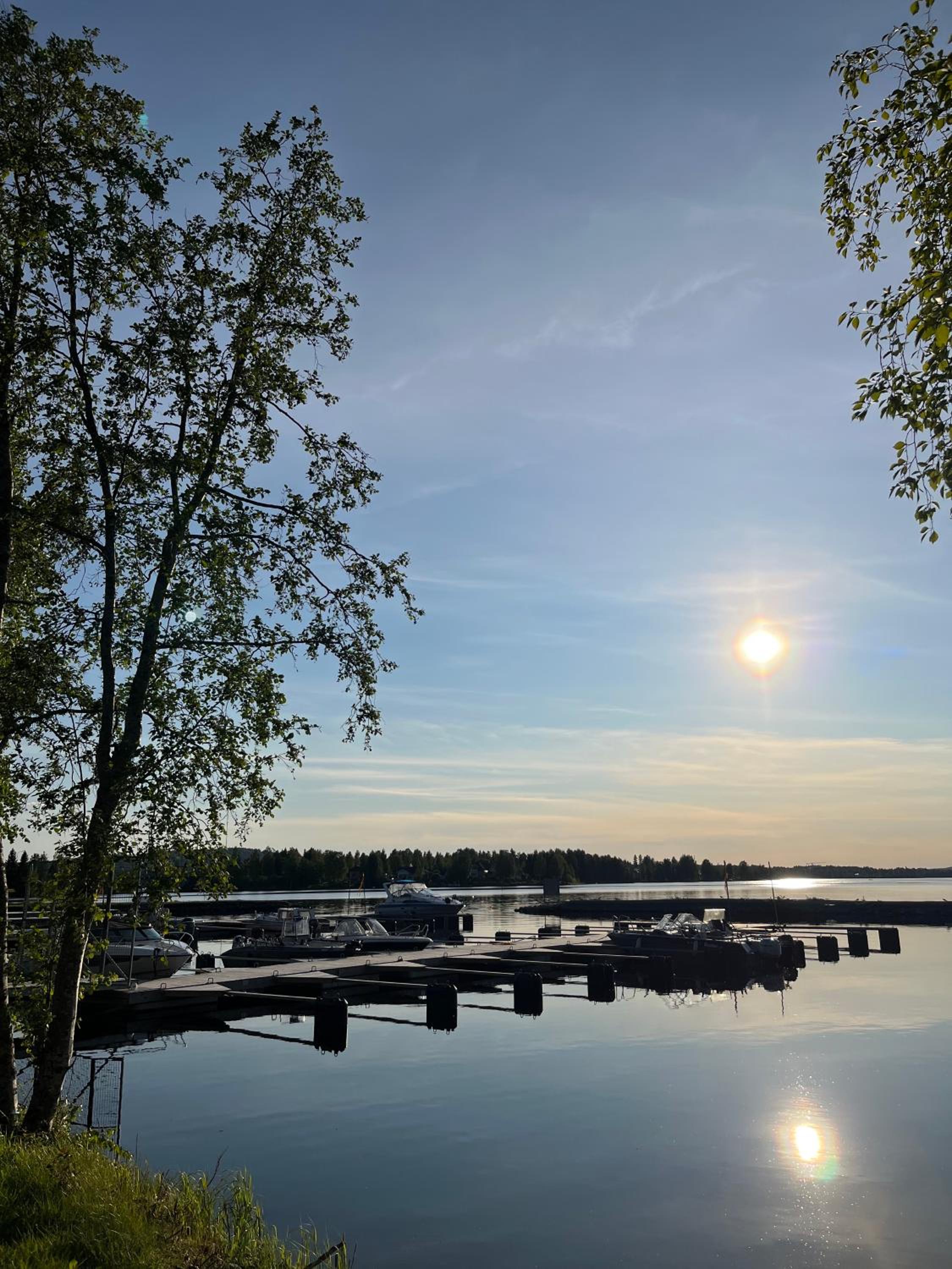 Tyylikäs saunallinen huoneisto Sotkamon satamassa