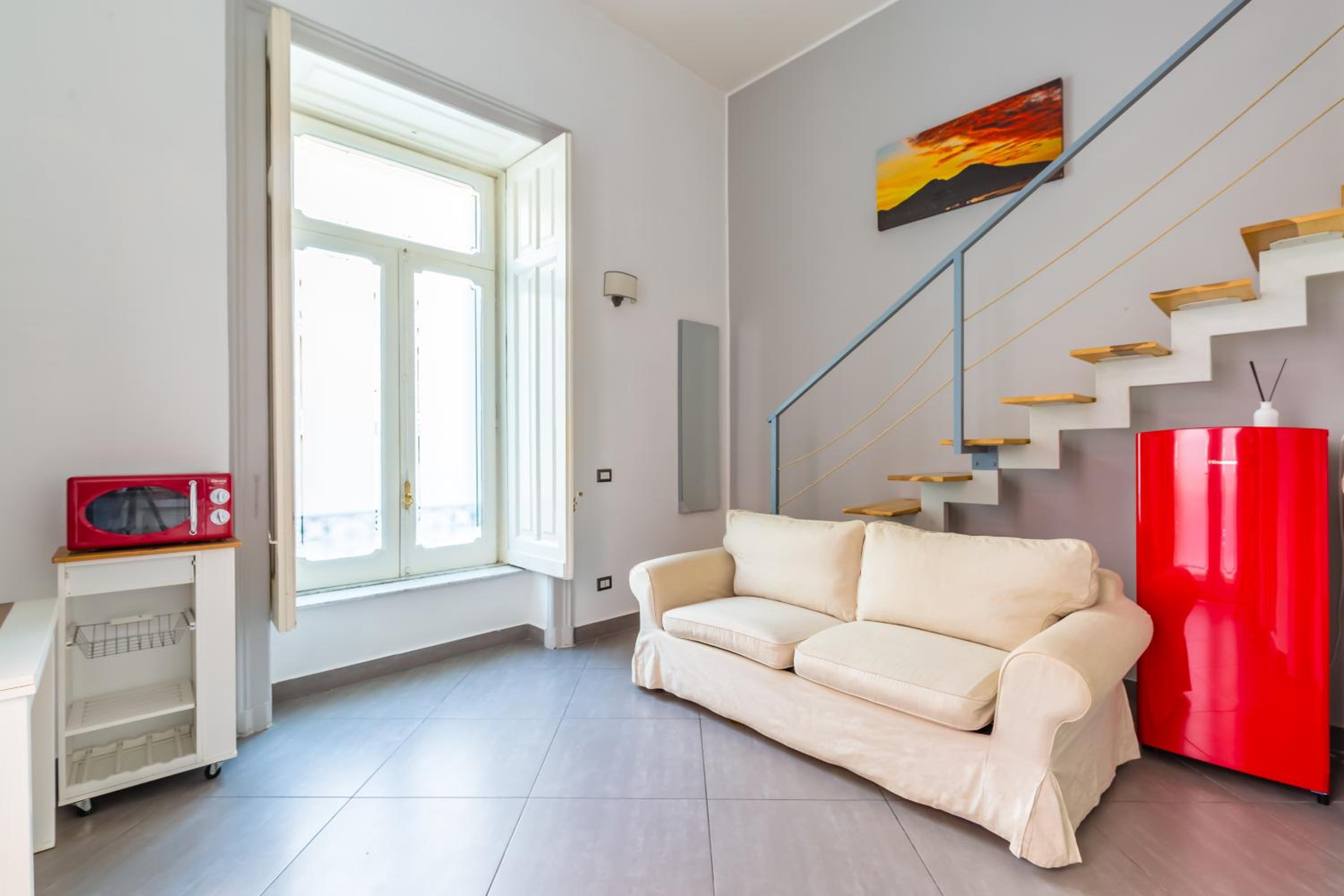 Duplex indipendente vicino al Lungomare Caracciolo