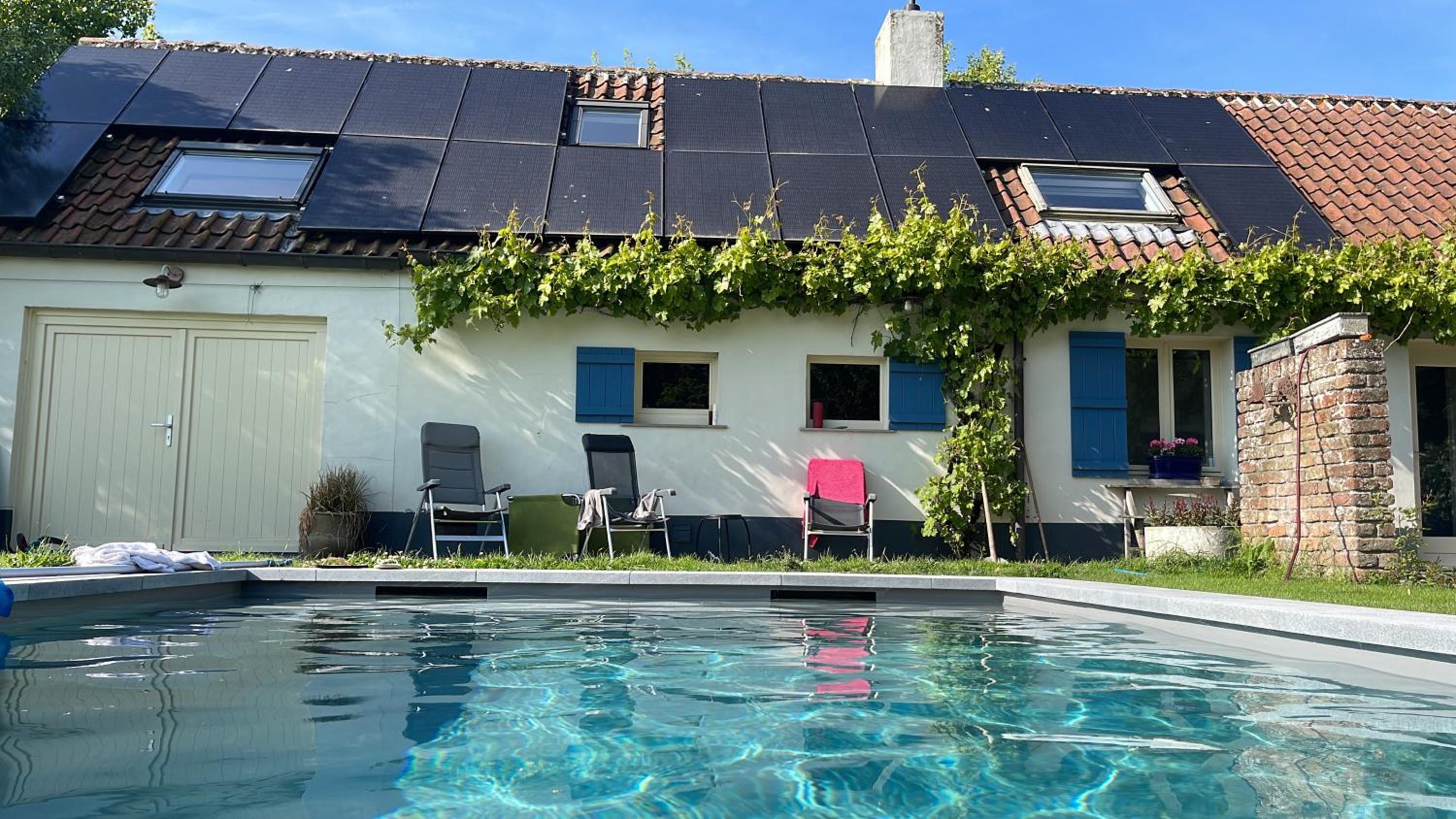 Hoeve Pino, Verwarmd zwembad