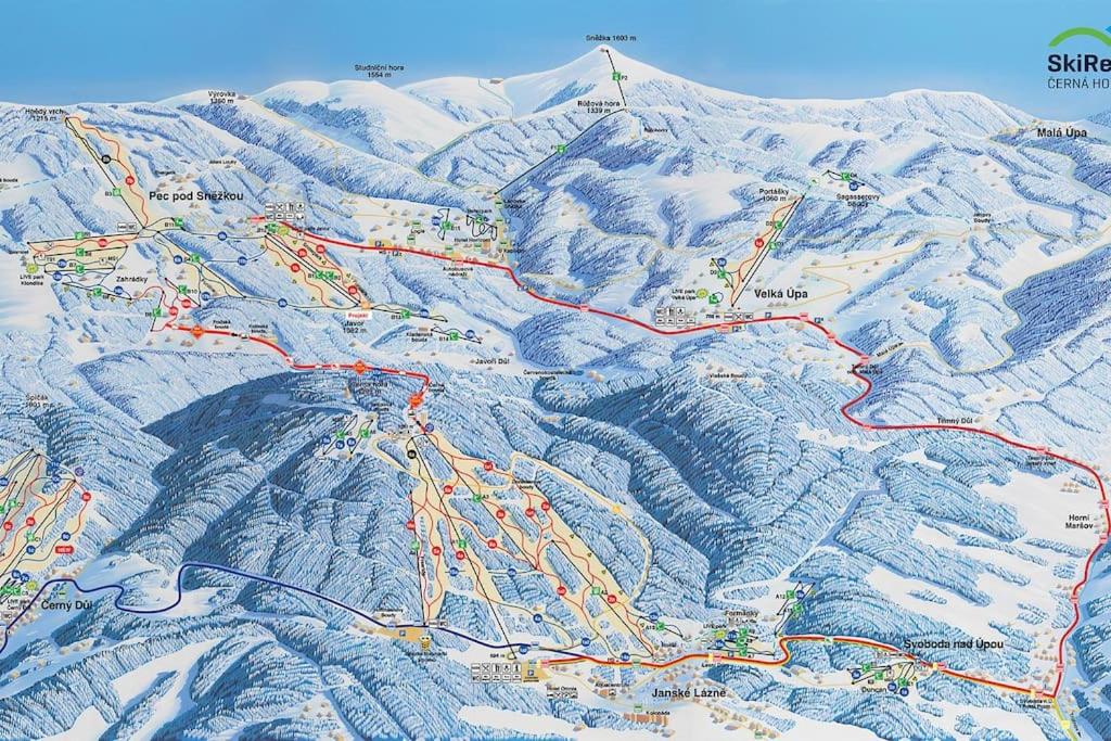 Domek na Liščím kopci v Krkonoších