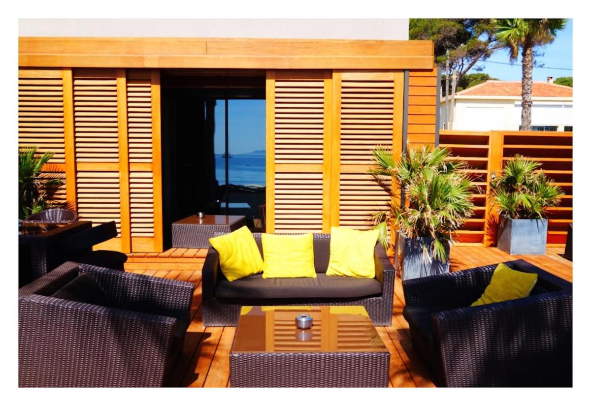 outdoor BBQ area