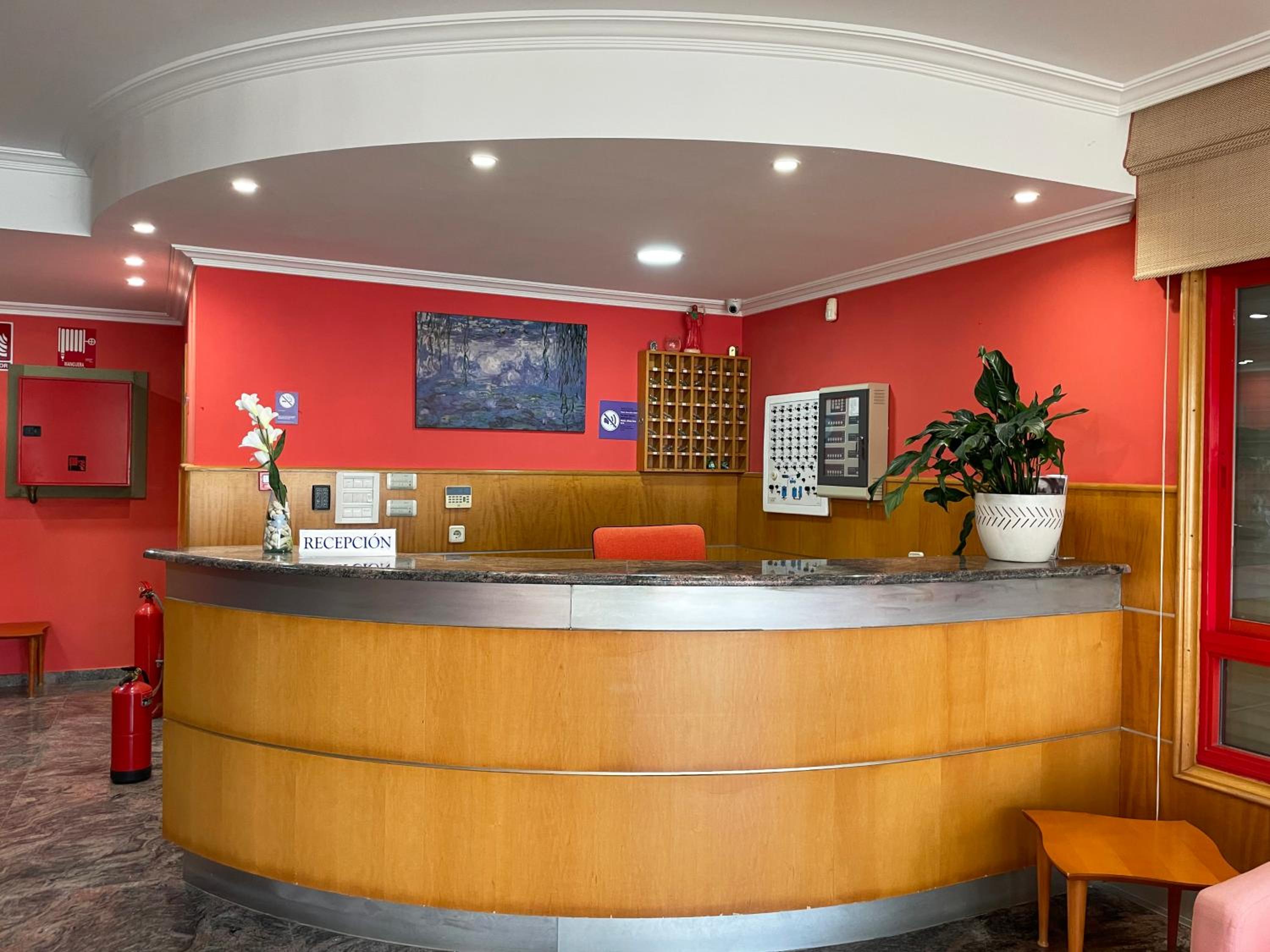 hotel reception
