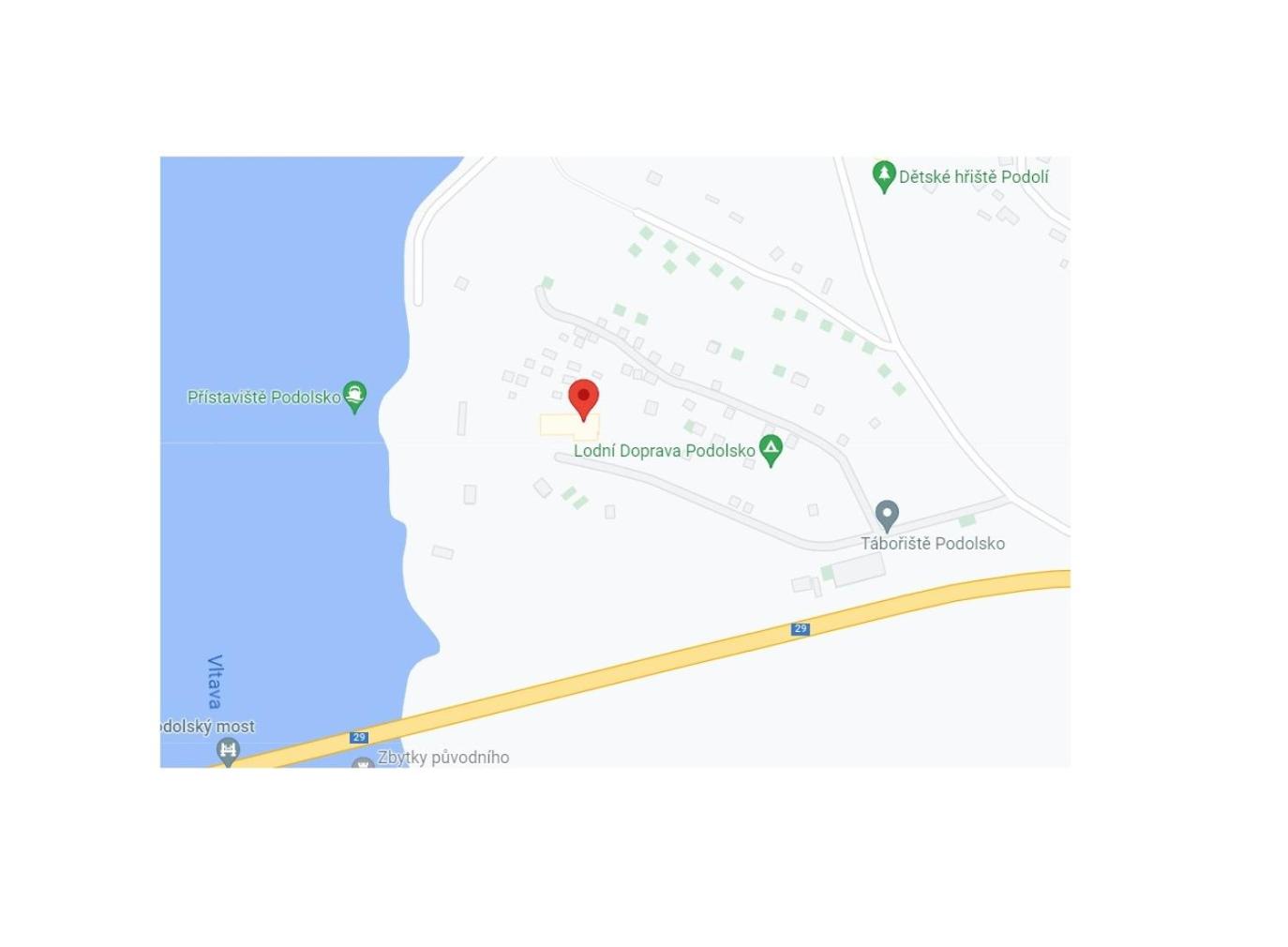 Kemp a Loděnice Podolsko - Chatka pro 2 osoby