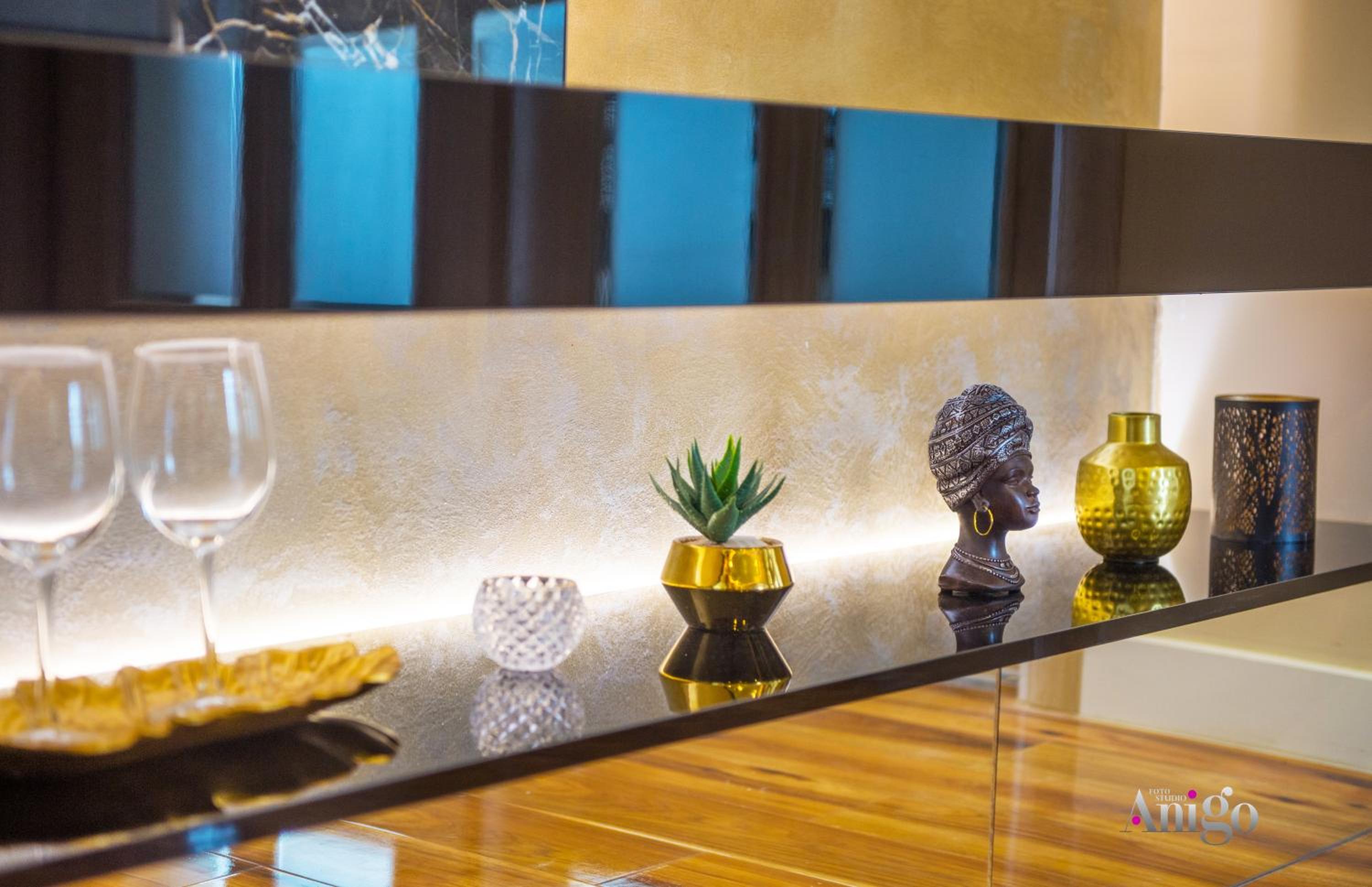 Luxury Apartment Black and Gold