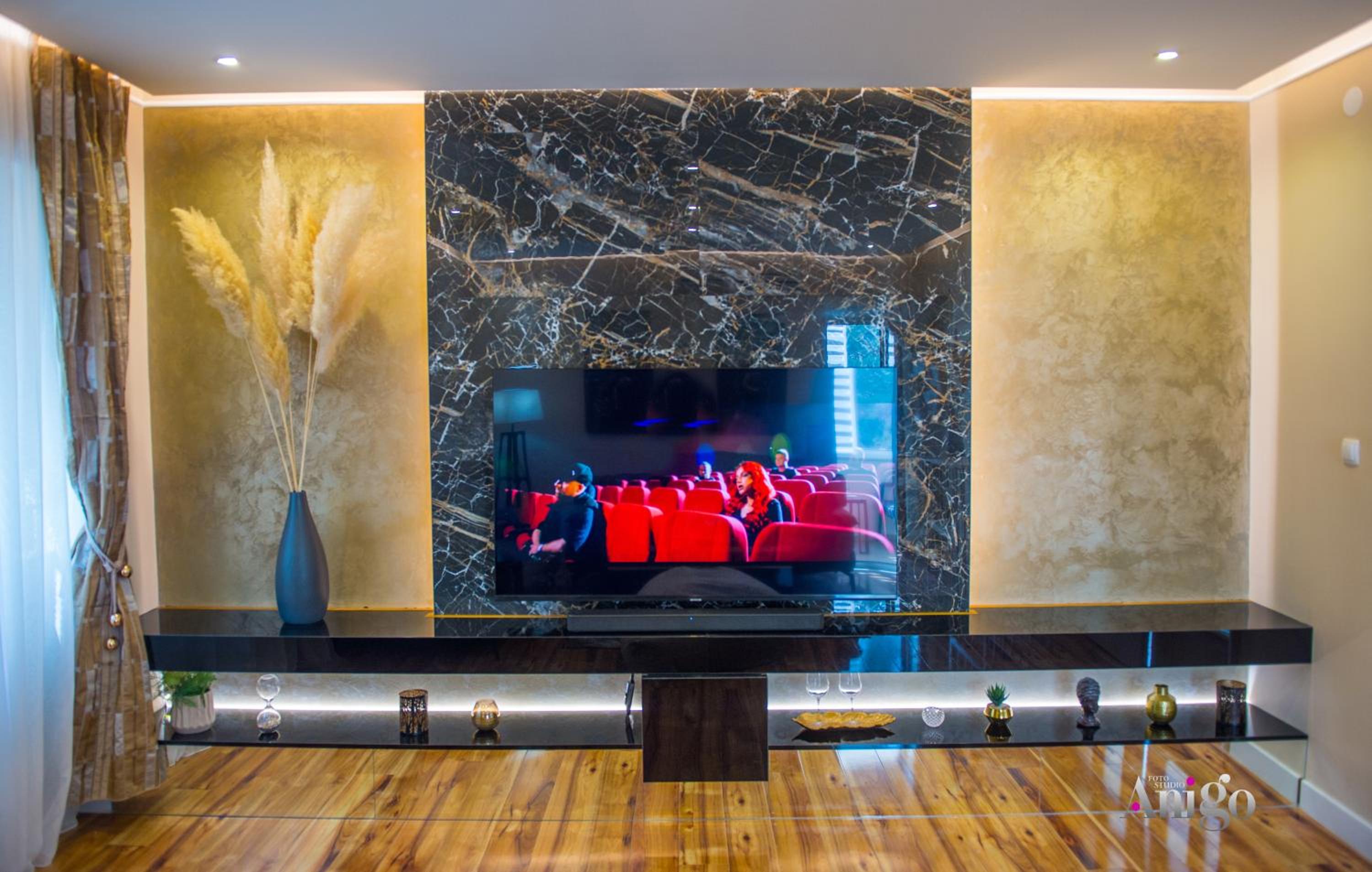 Luxury Apartment Black and Gold