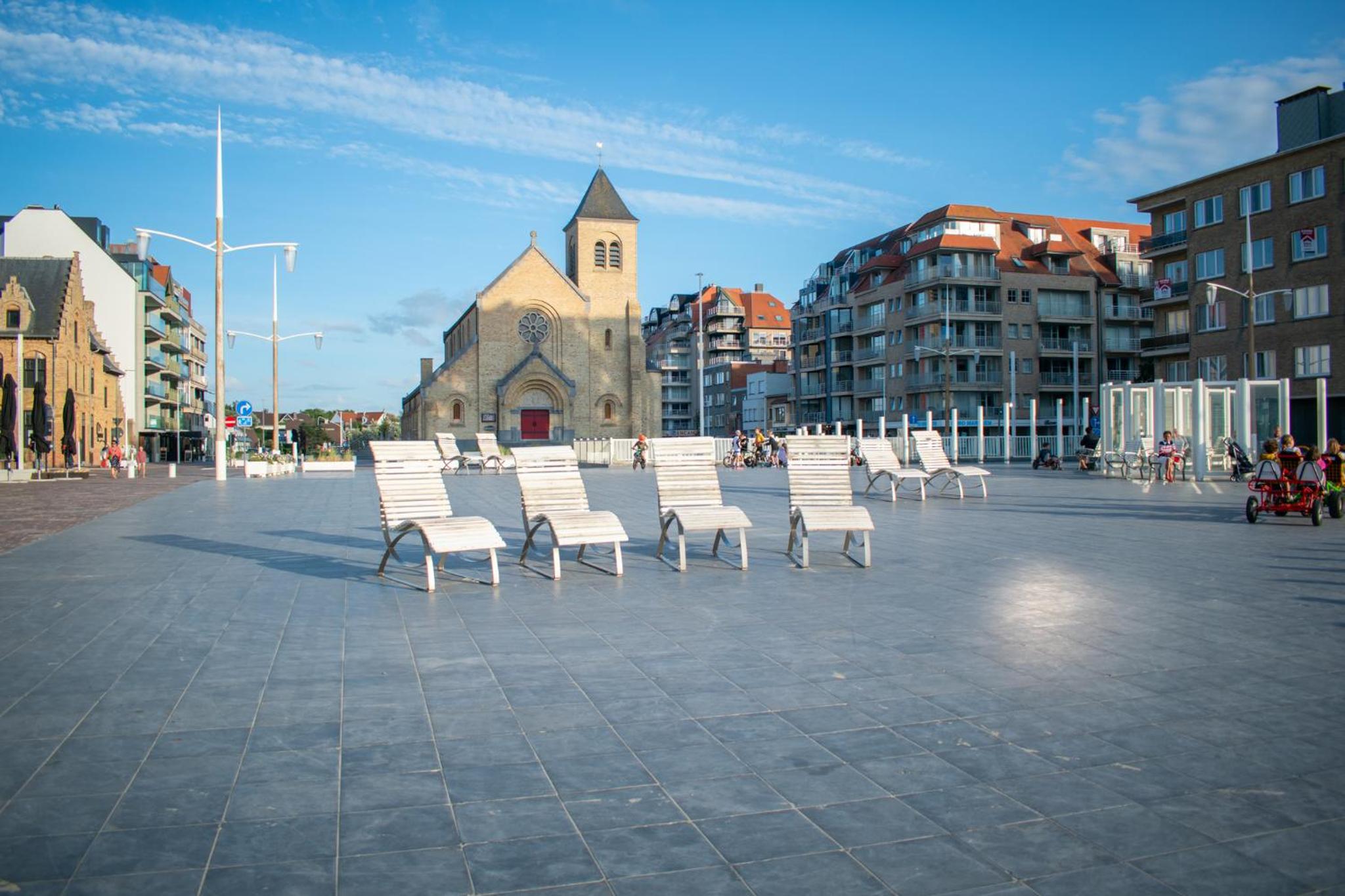 Gezellige studio met balkon - Santhooft centrum Nieuwpoort-bad