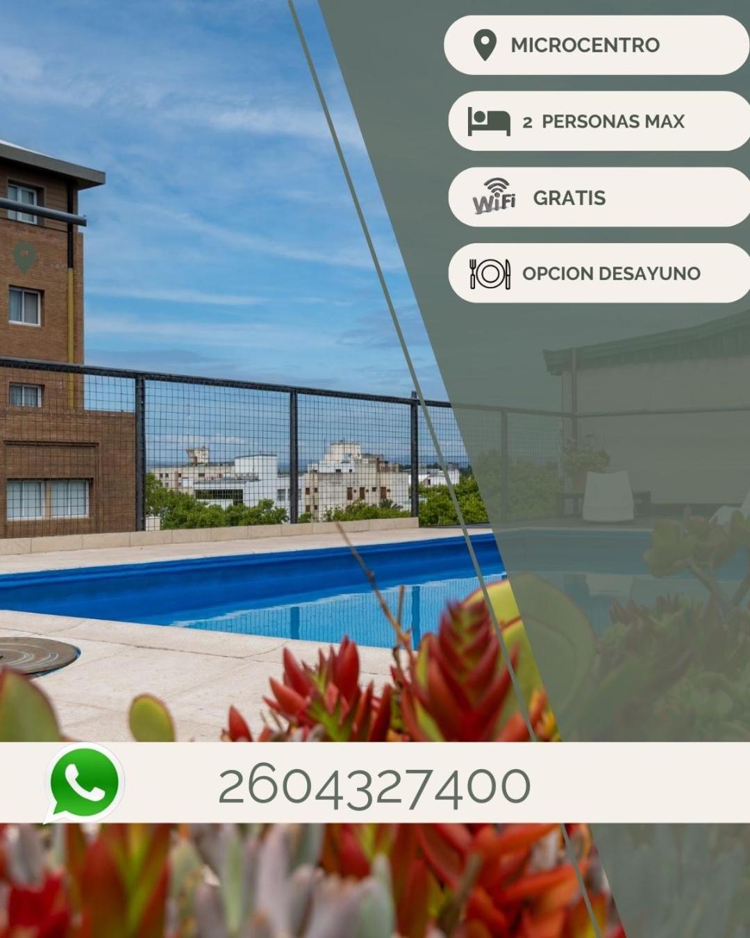 Microcentro - Wifi 300 Mb - Aire - Tv Cable - Dttos Day