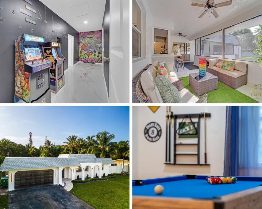 Fort Lauderdale Vacations - Game Chill Manor - Arcade - Pool - Pool table - Property Image 50