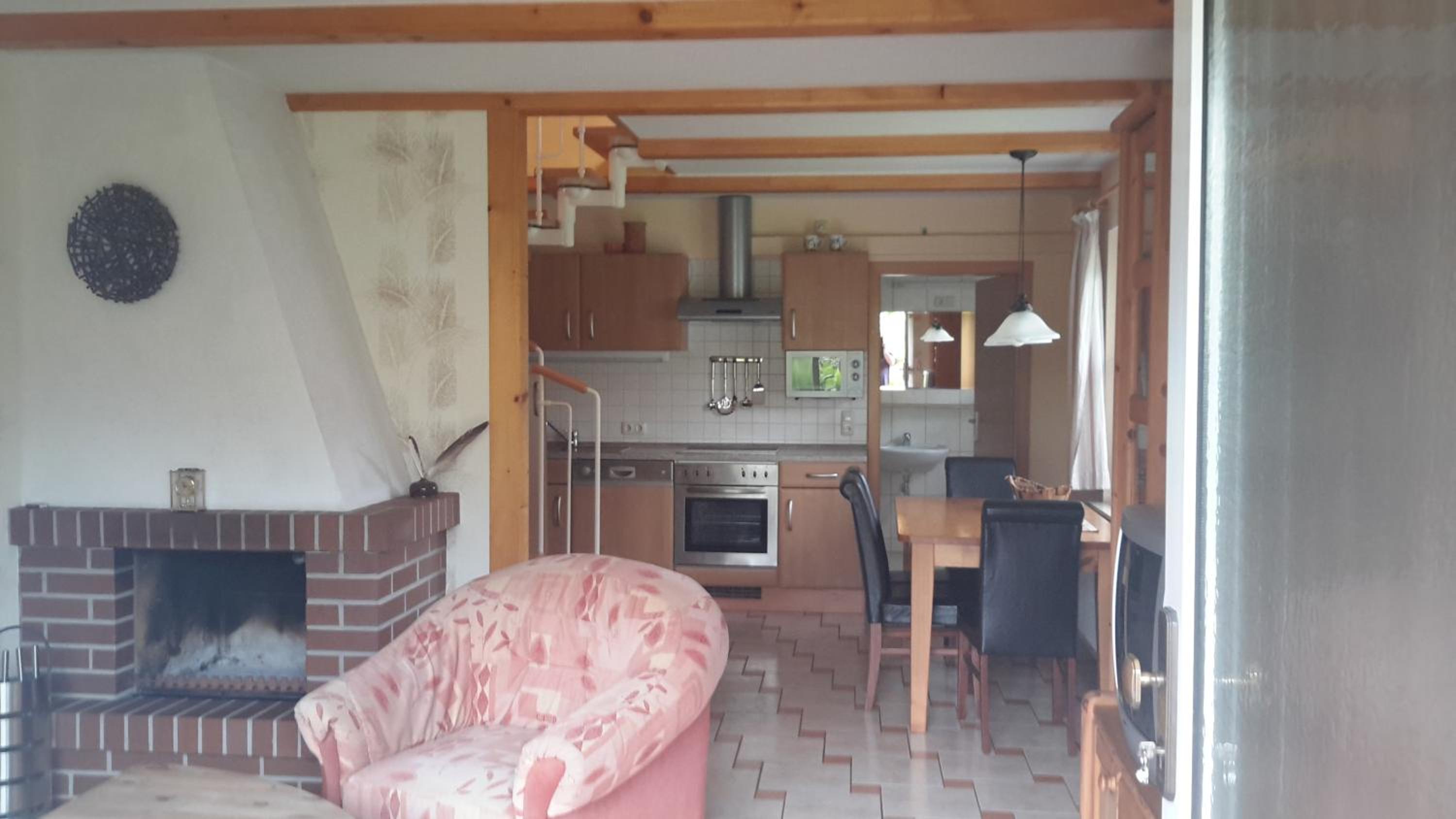 Ferienhaus Eulenhaus im urigen Garten