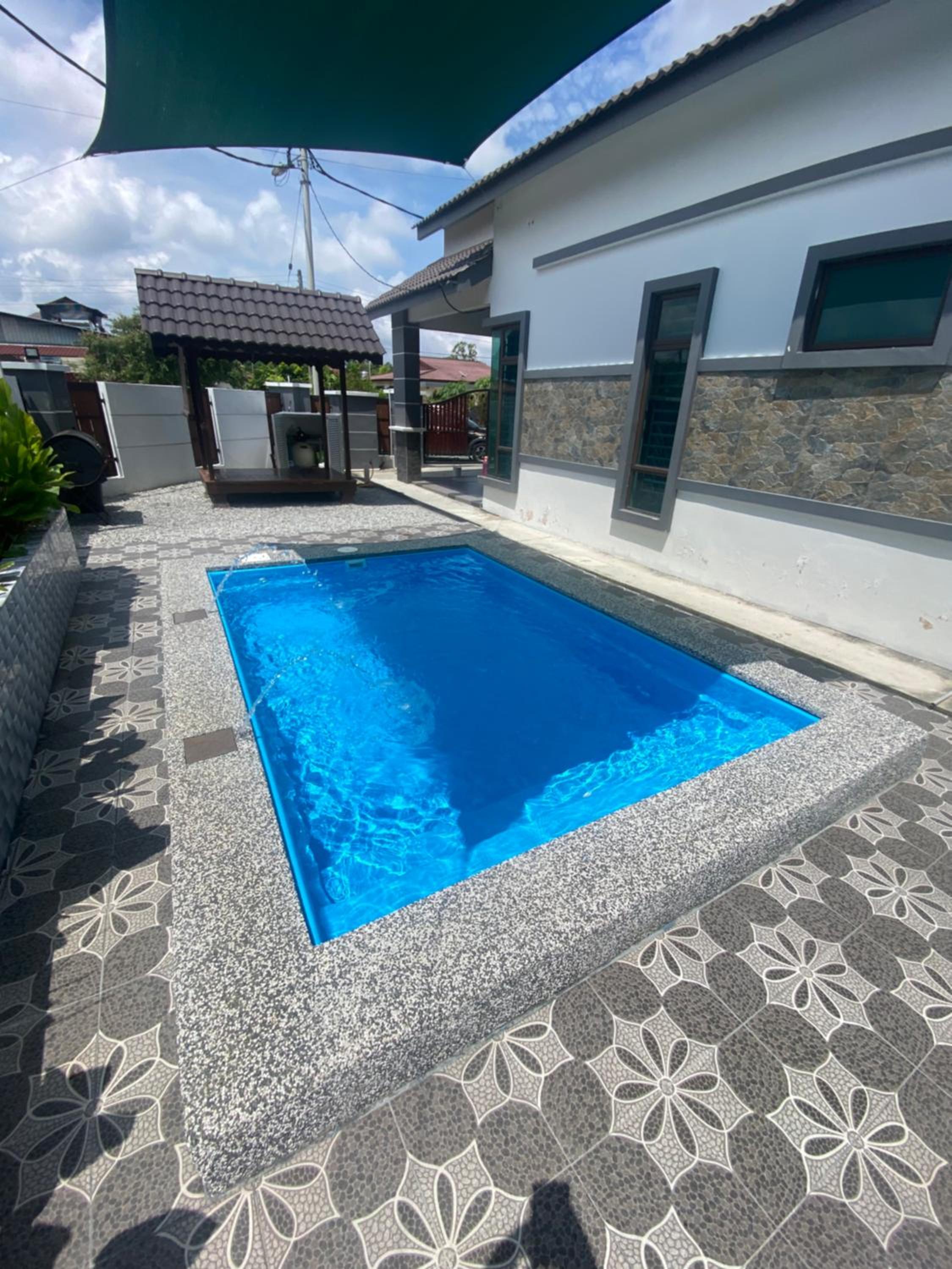 NS Vacation Home Muar with Kids Friendly Pool