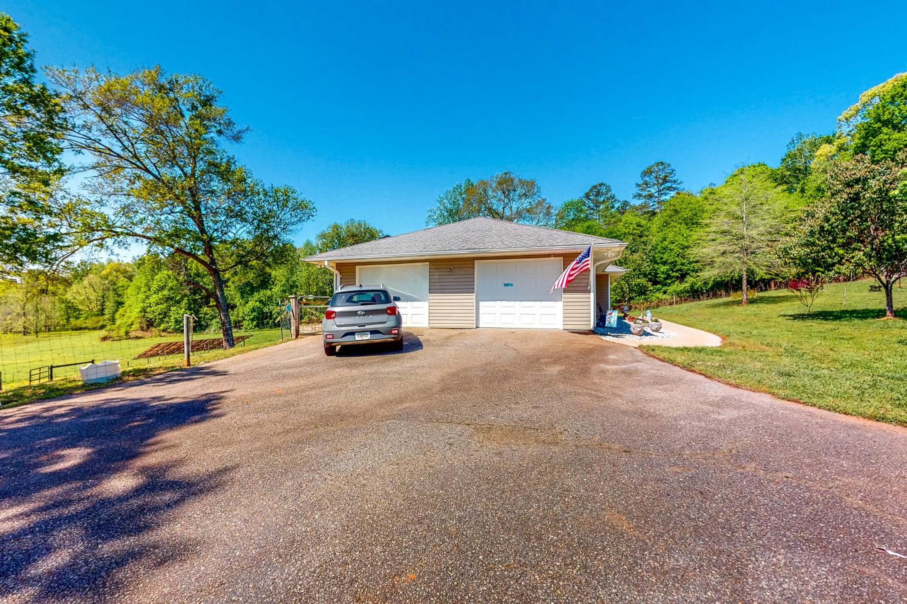 Danielsville Home on Sprawling Acreage with Views!