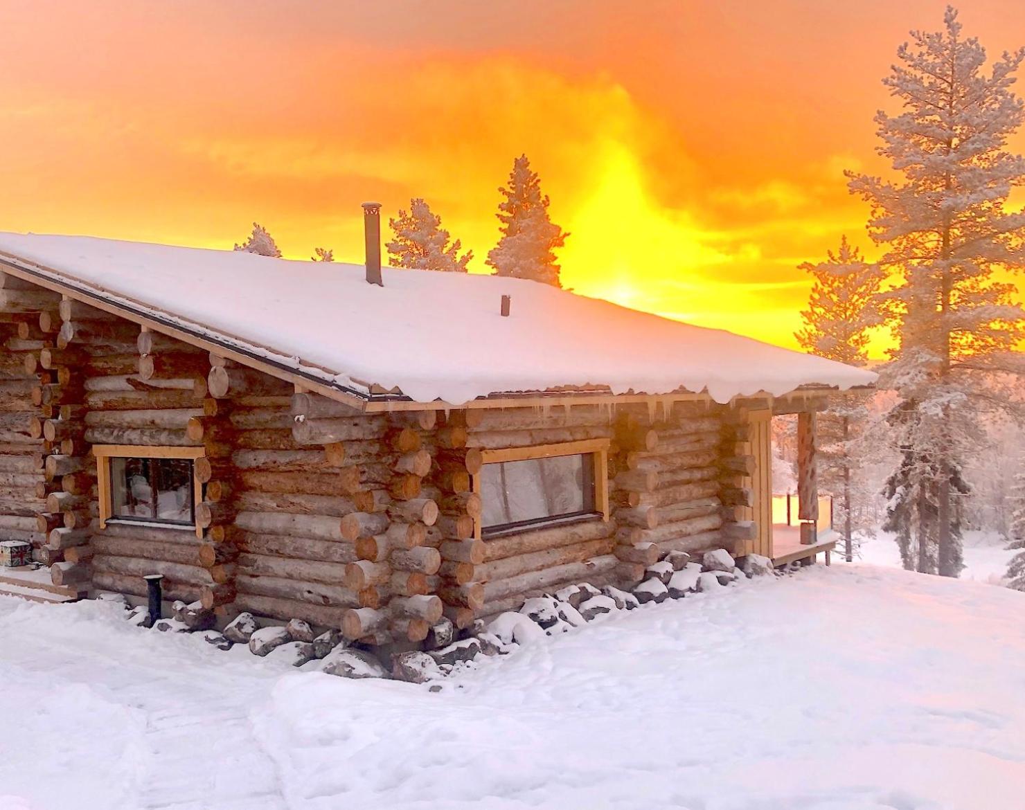 Luxury Log Villa by Invisible Forest Lodge