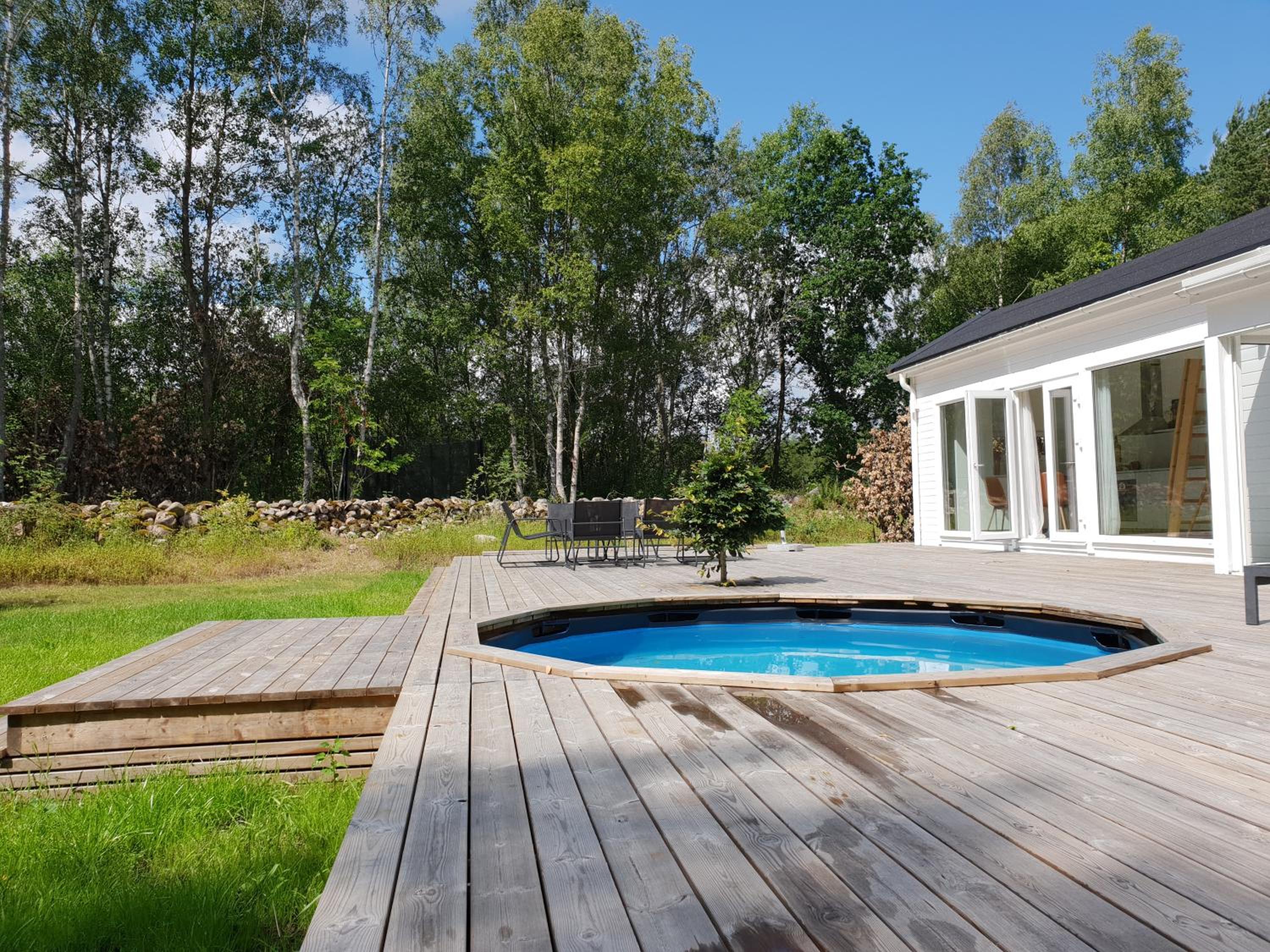 Cabin in the forest with Spa and Sauna view 4