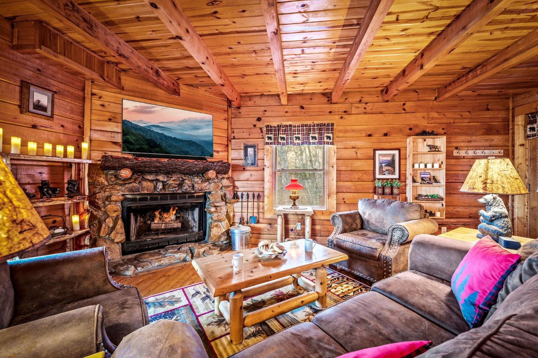 CABIN in a GATED RESORT with SEASONAL RESORT POOL view 5