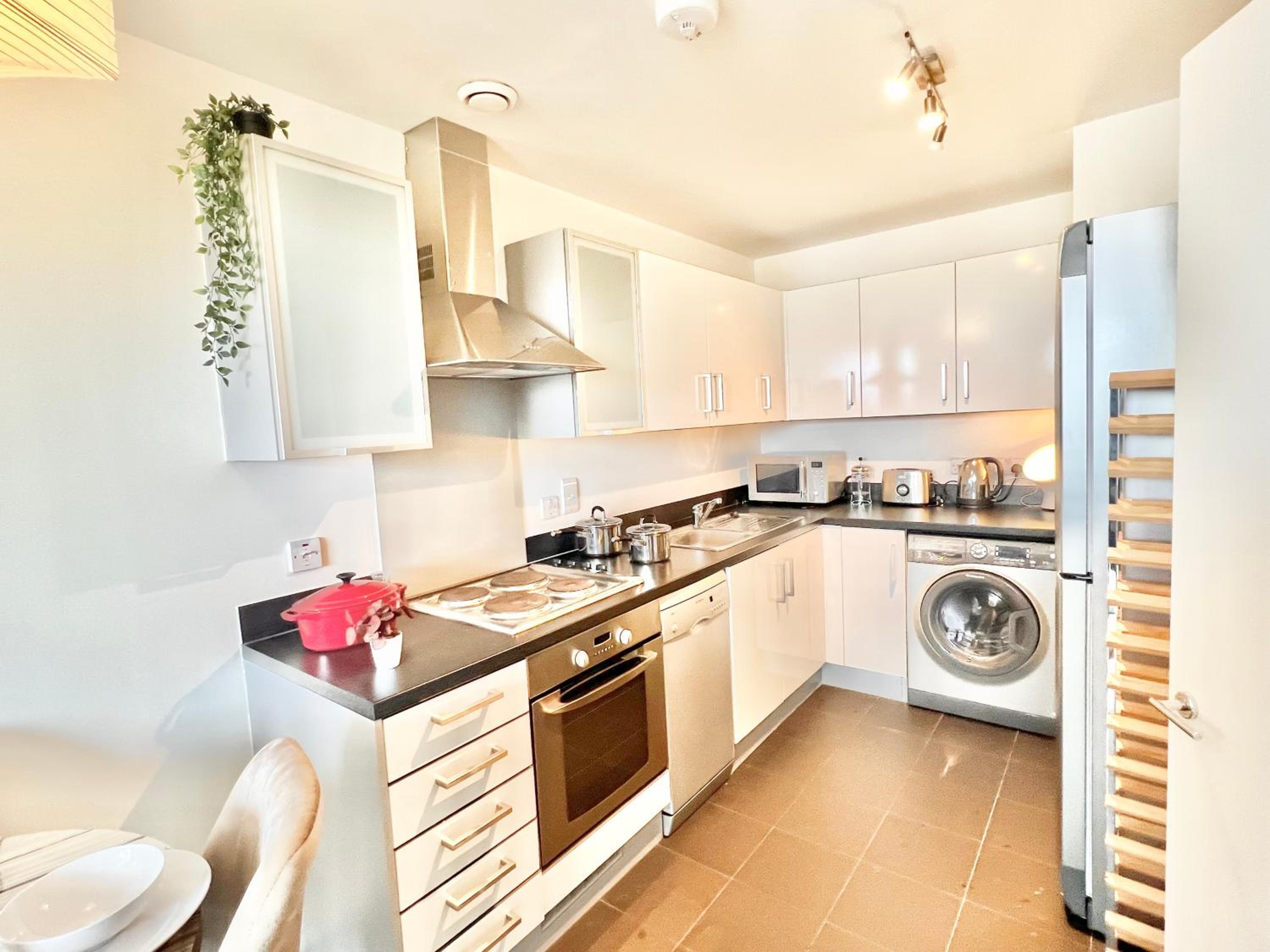 Central London skyline view highest floor service apartment