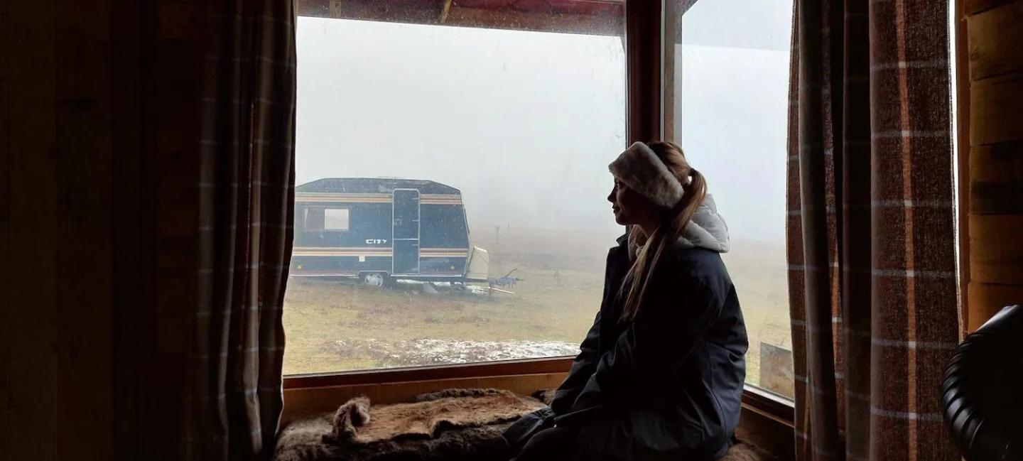 Unique off-grid cabin in raw nature: Bucephalus