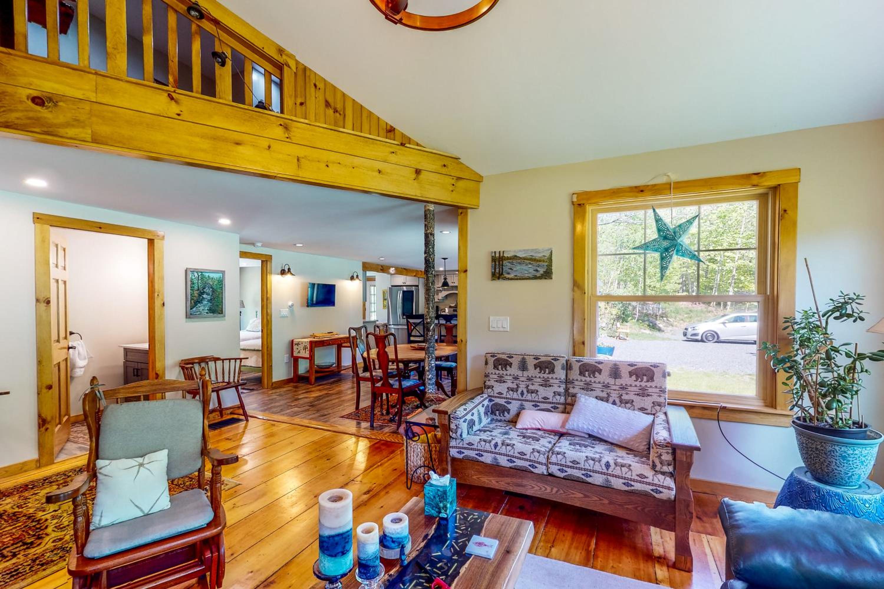 Hike, Fish, Ski! Coos Canyon Lodge in Maine