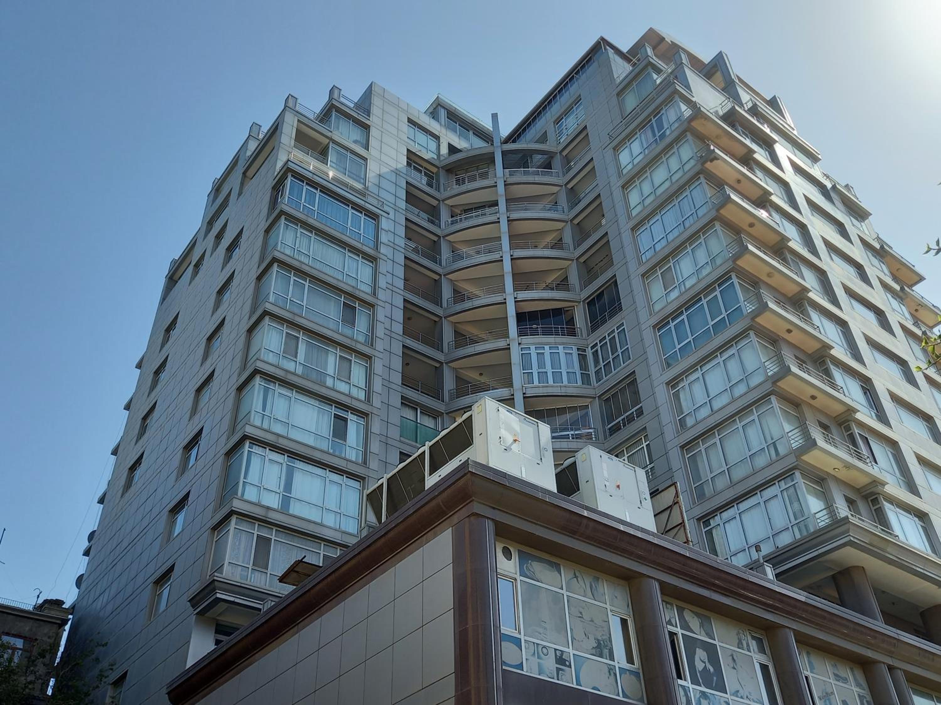 Flame Towers view apartment